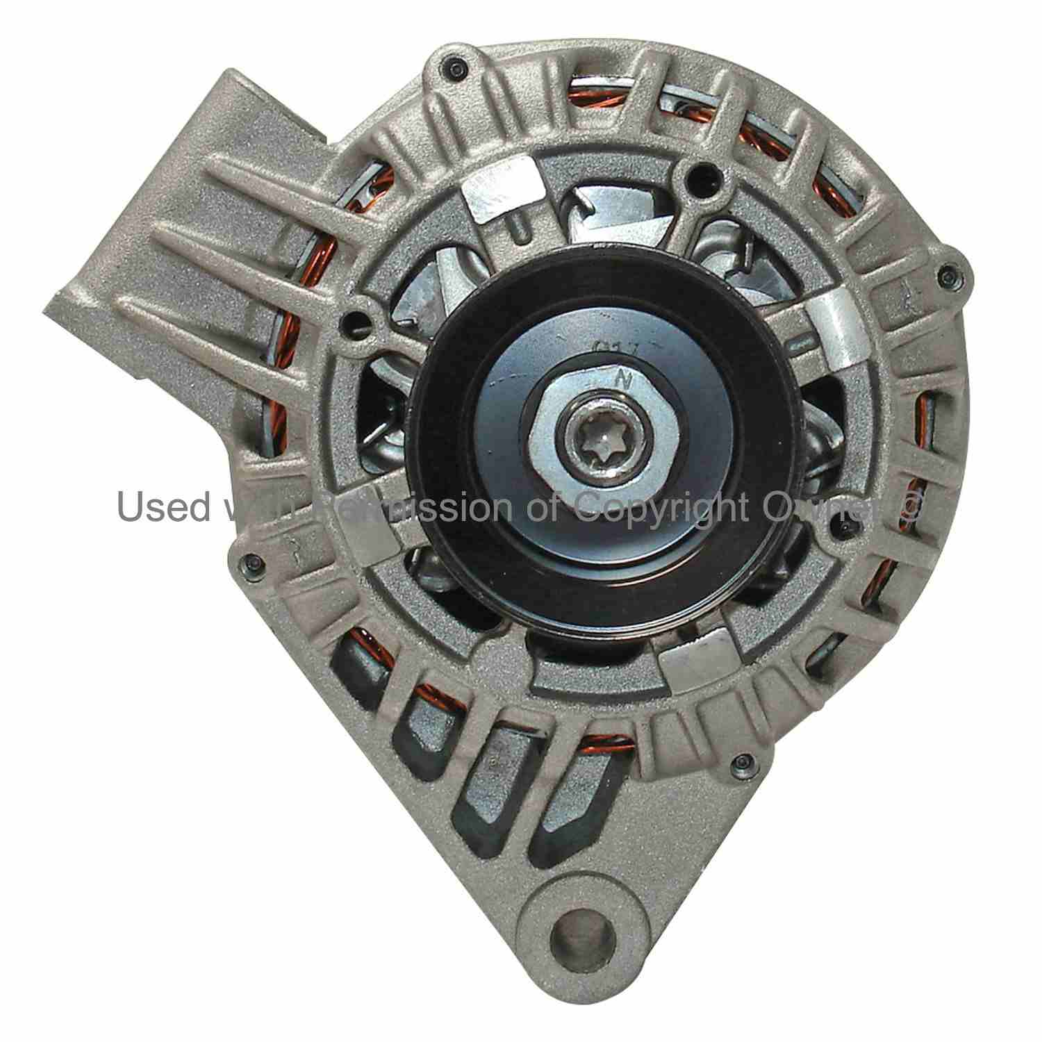 Quality-Built Alternator  top view frsport 15442