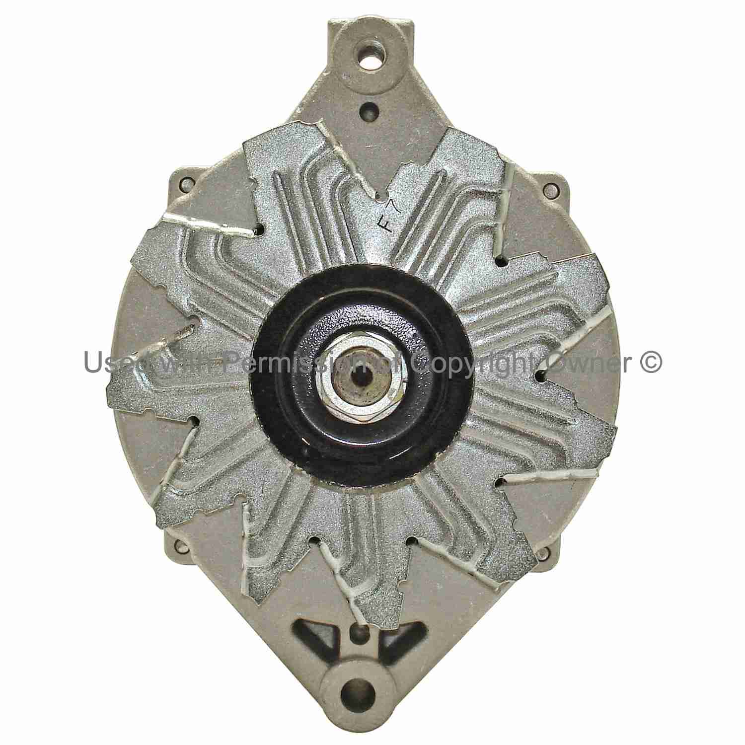 Quality-Built Alternator  top view frsport 15444