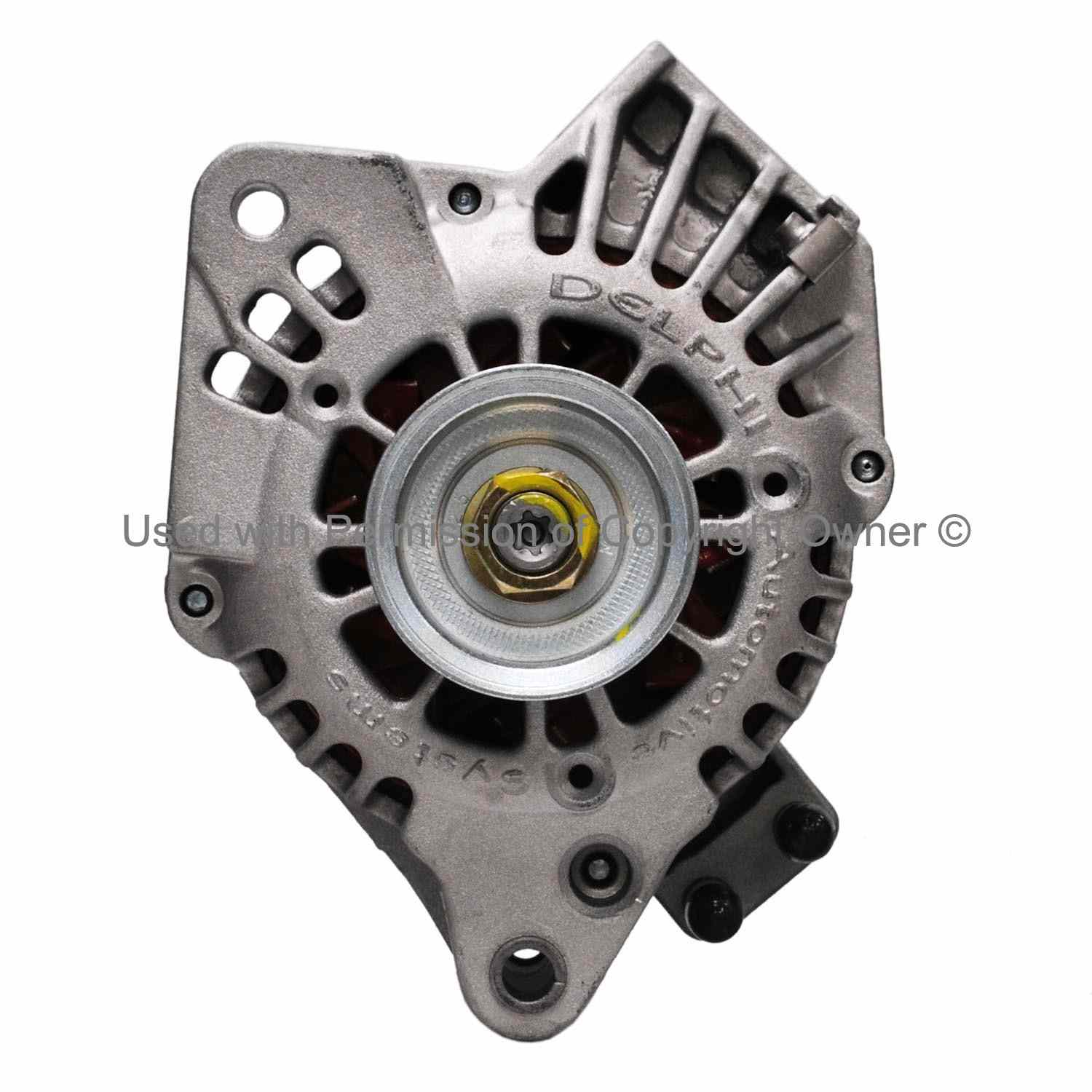 Quality-Built Alternator  top view frsport 15476