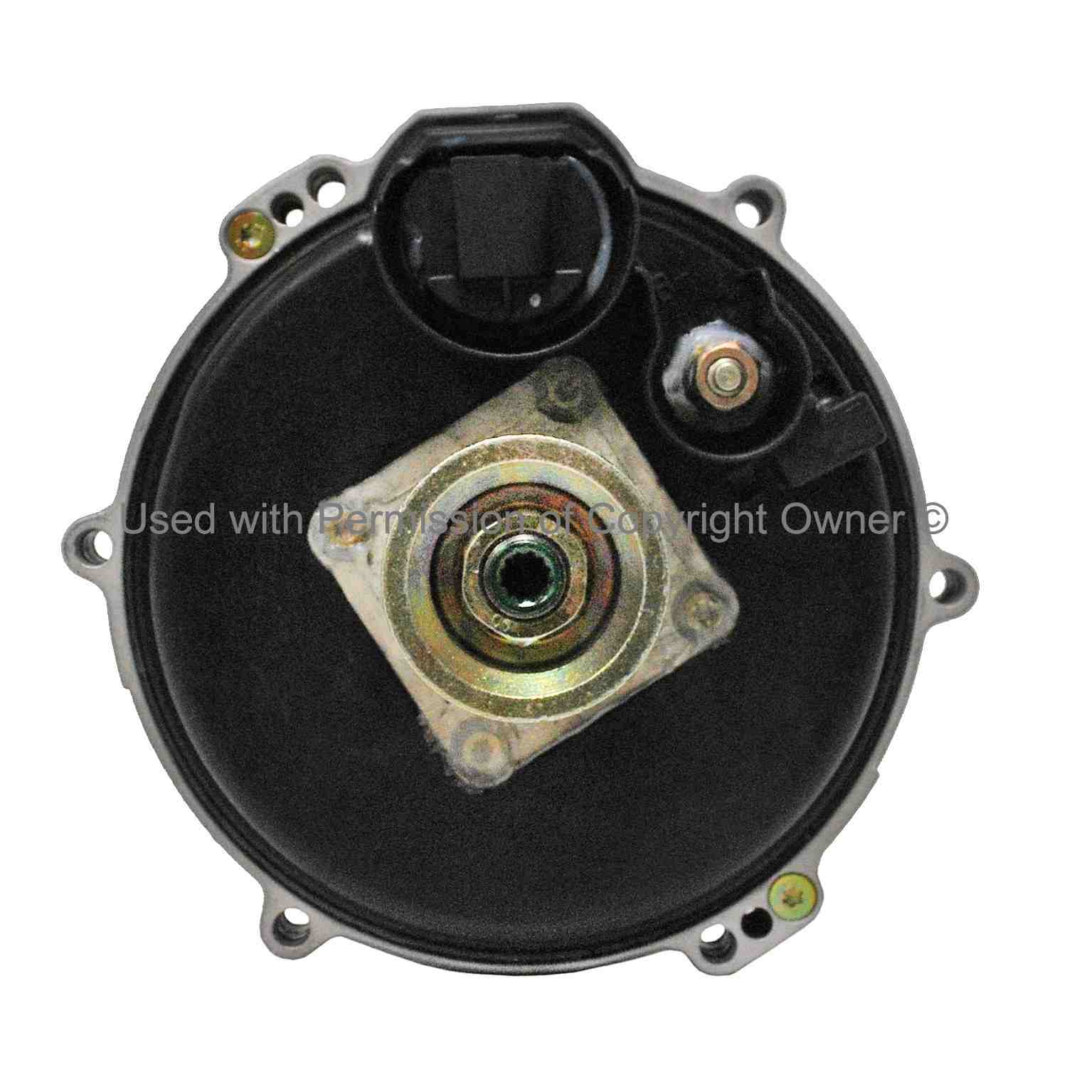 Quality-Built Alternator  top view frsport 15500