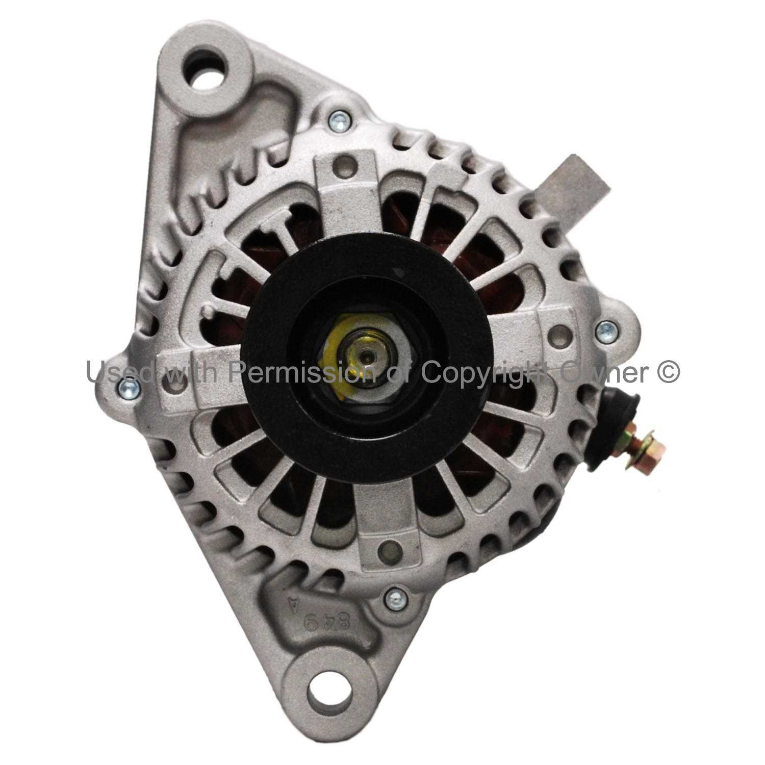 Quality-Built Alternator  top view frsport 15565