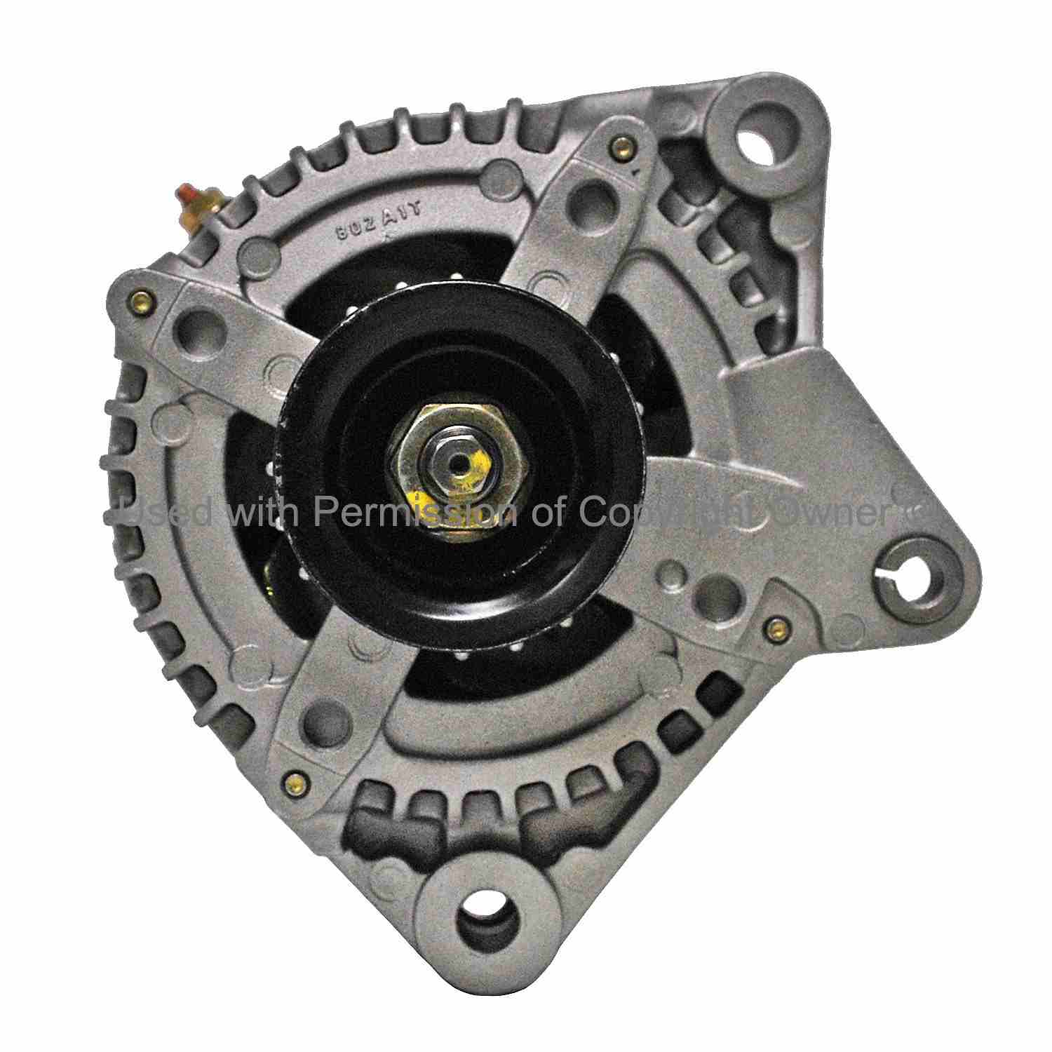 Quality-Built Alternator  top view frsport 15566