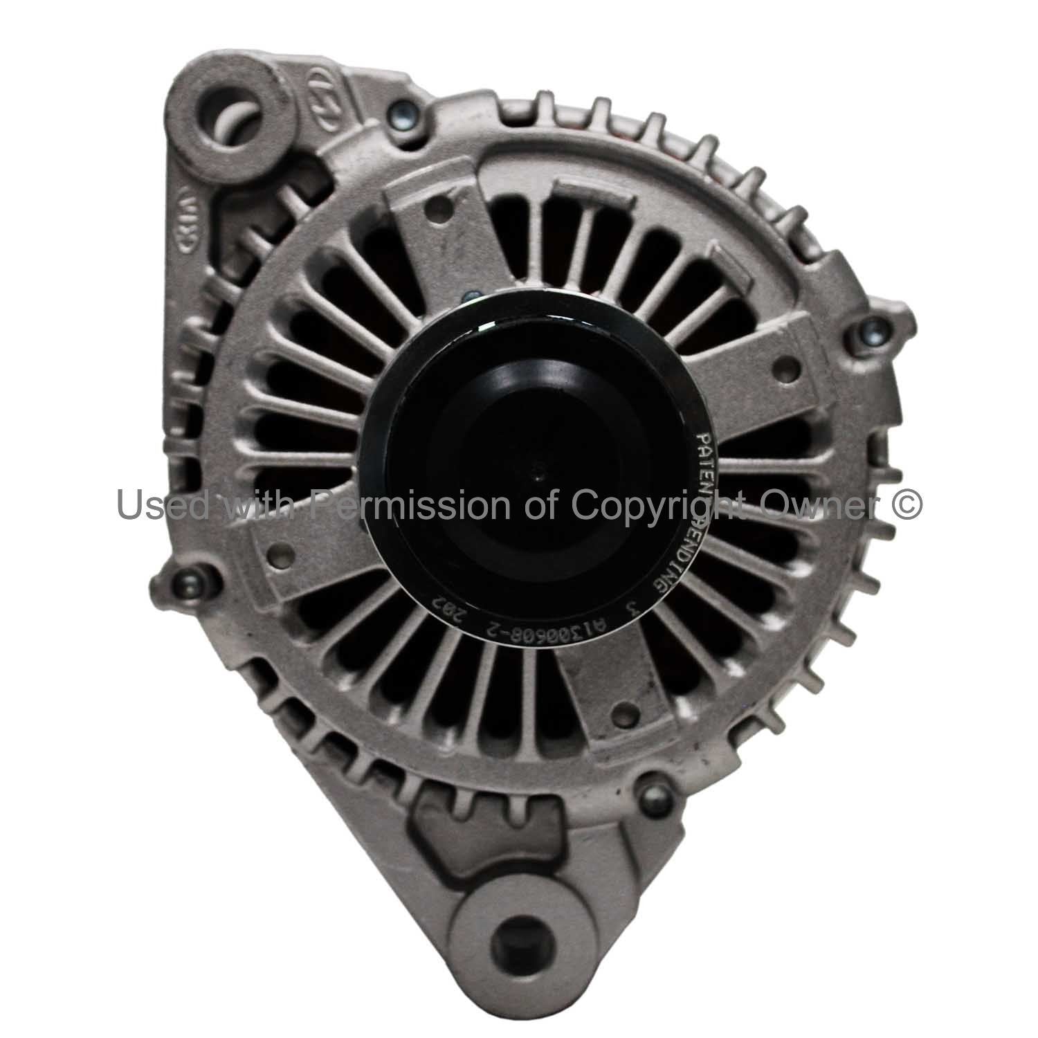 Quality-Built Alternator  top view frsport 15600