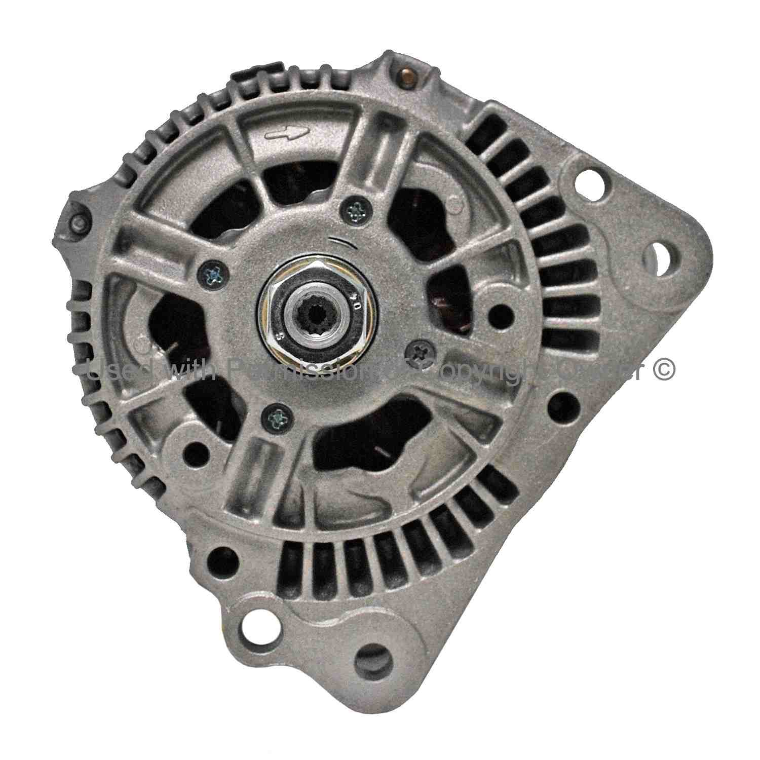 Quality-Built Alternator  top view frsport 15661