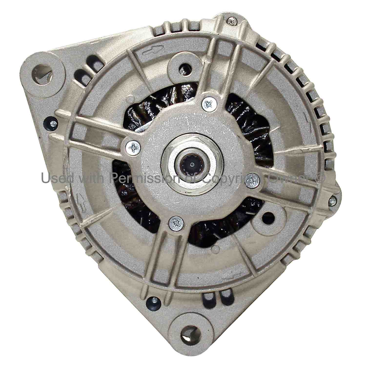 Quality-Built Alternator  top view frsport 15671