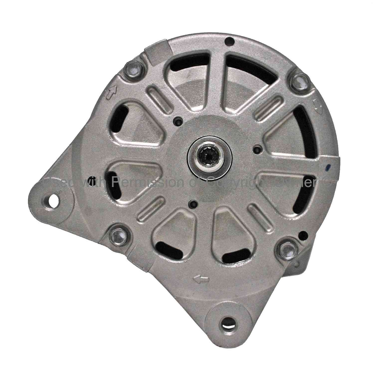 Quality-Built Alternator  top view frsport 15704