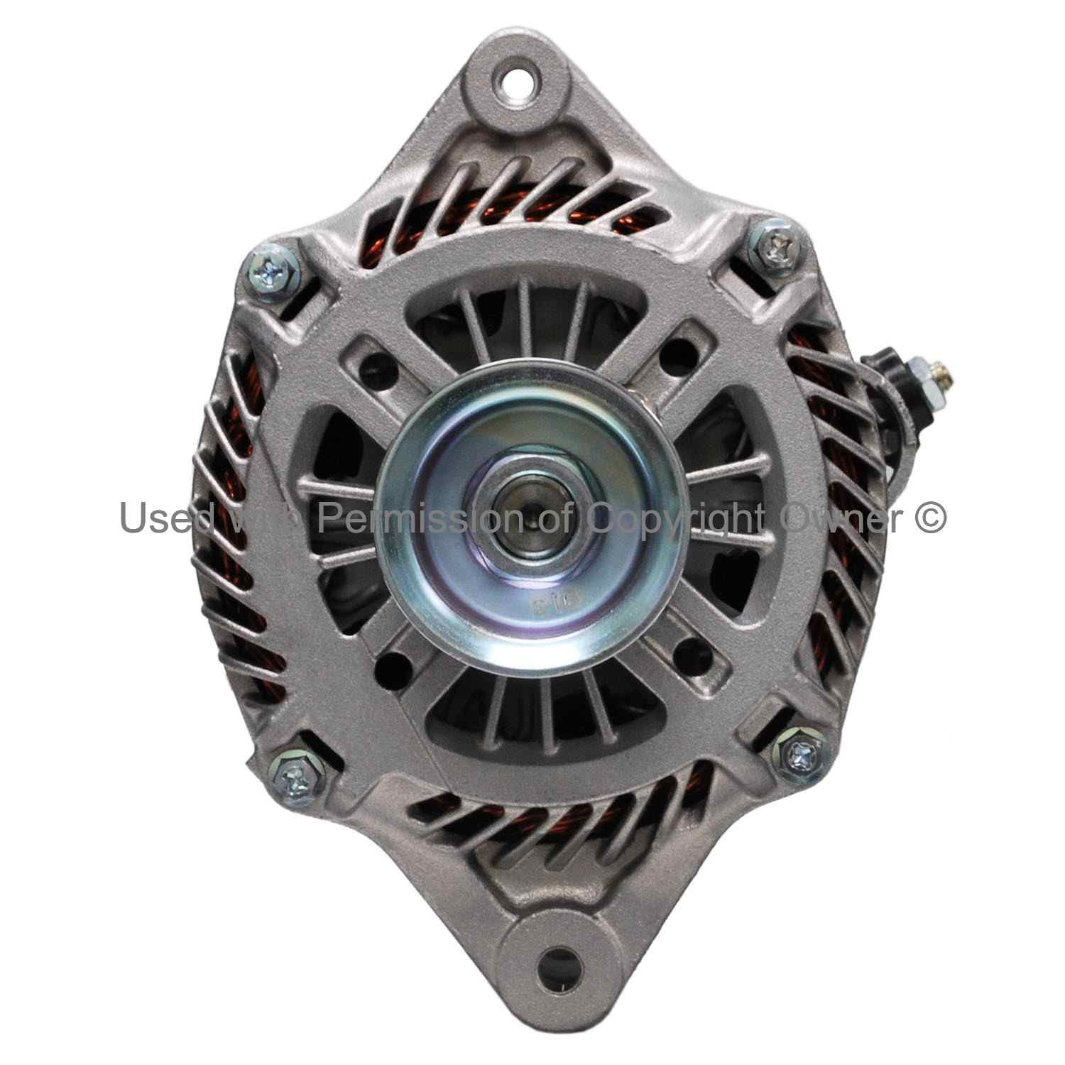 Quality-Built Alternator  top view frsport 15717