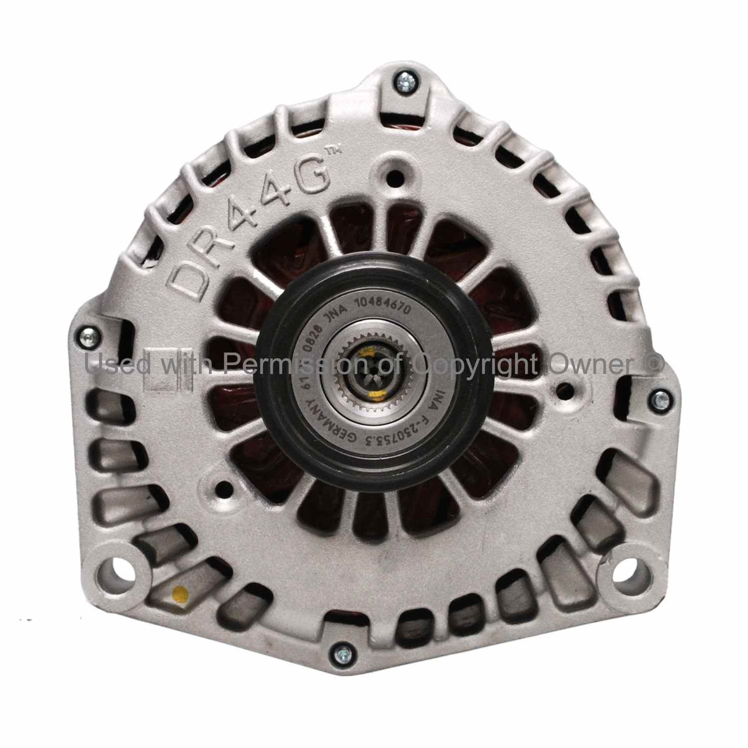 Quality-Built Alternator  top view frsport 15721