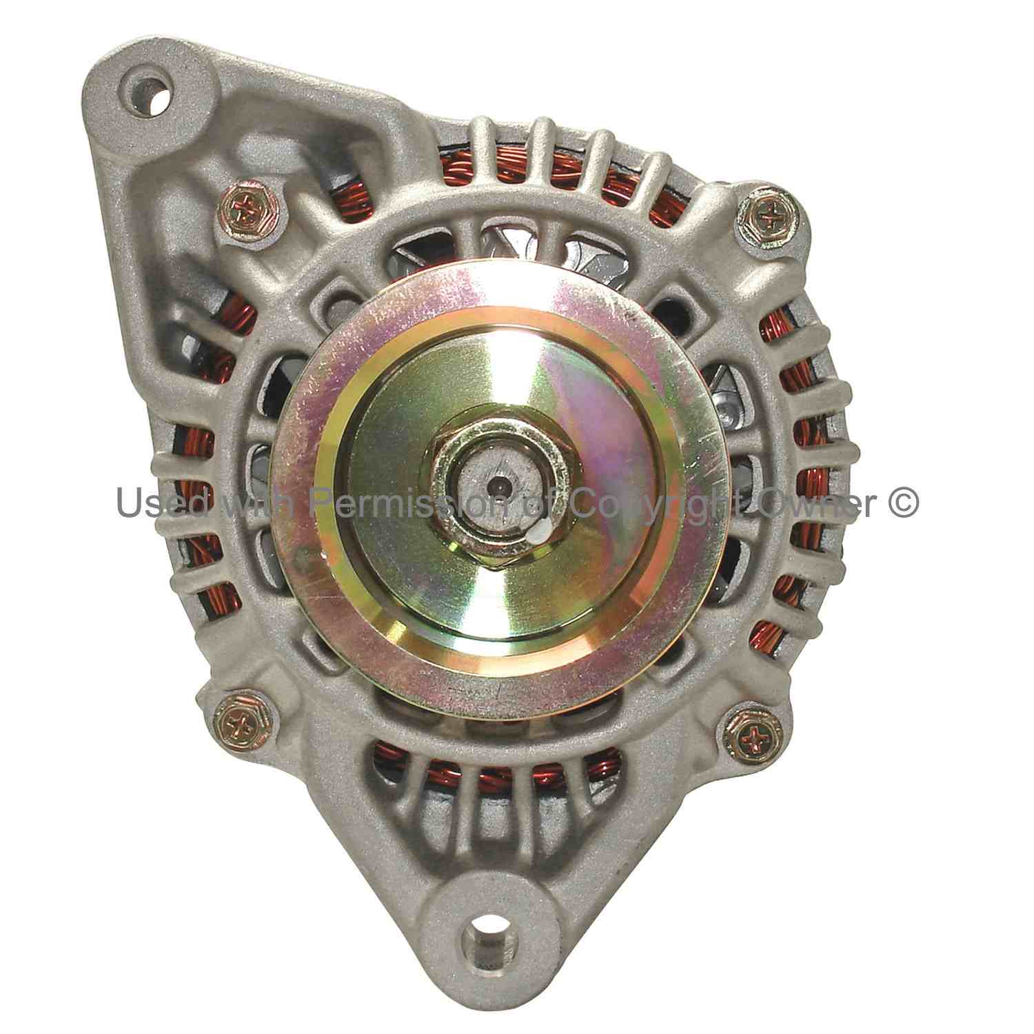 Quality-Built Alternator  top view frsport 15924