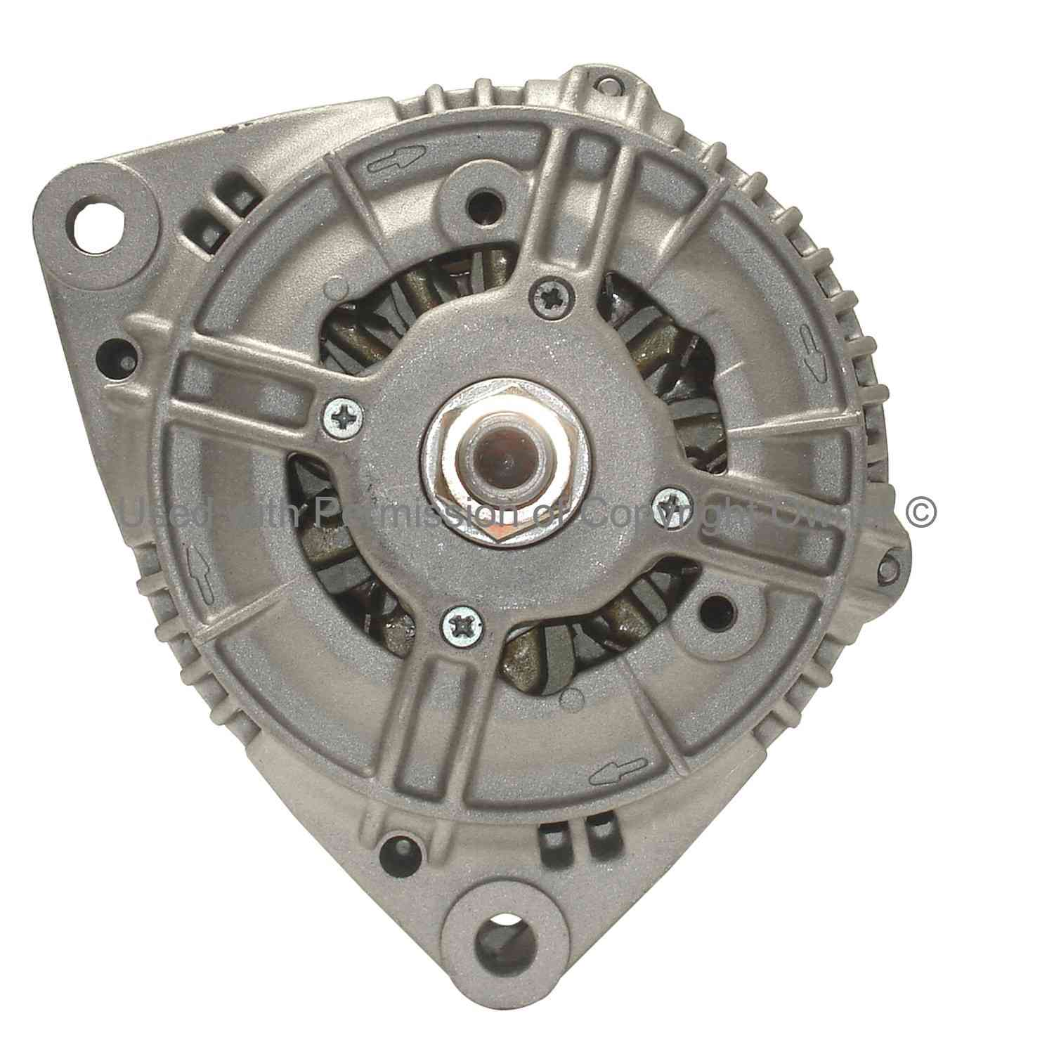 Quality-Built Alternator  top view frsport 15995