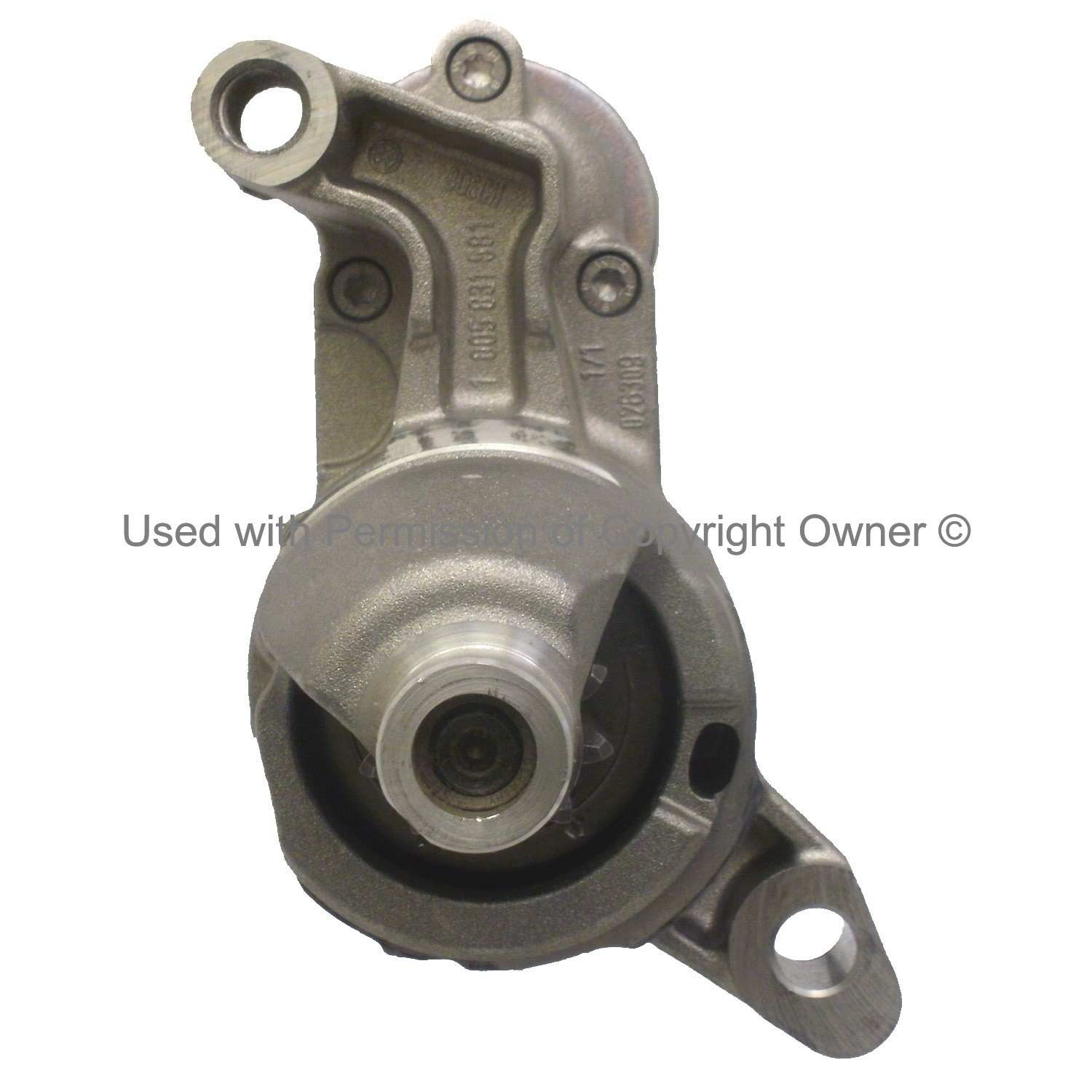 Quality-Built Starter  top view frsport 16031