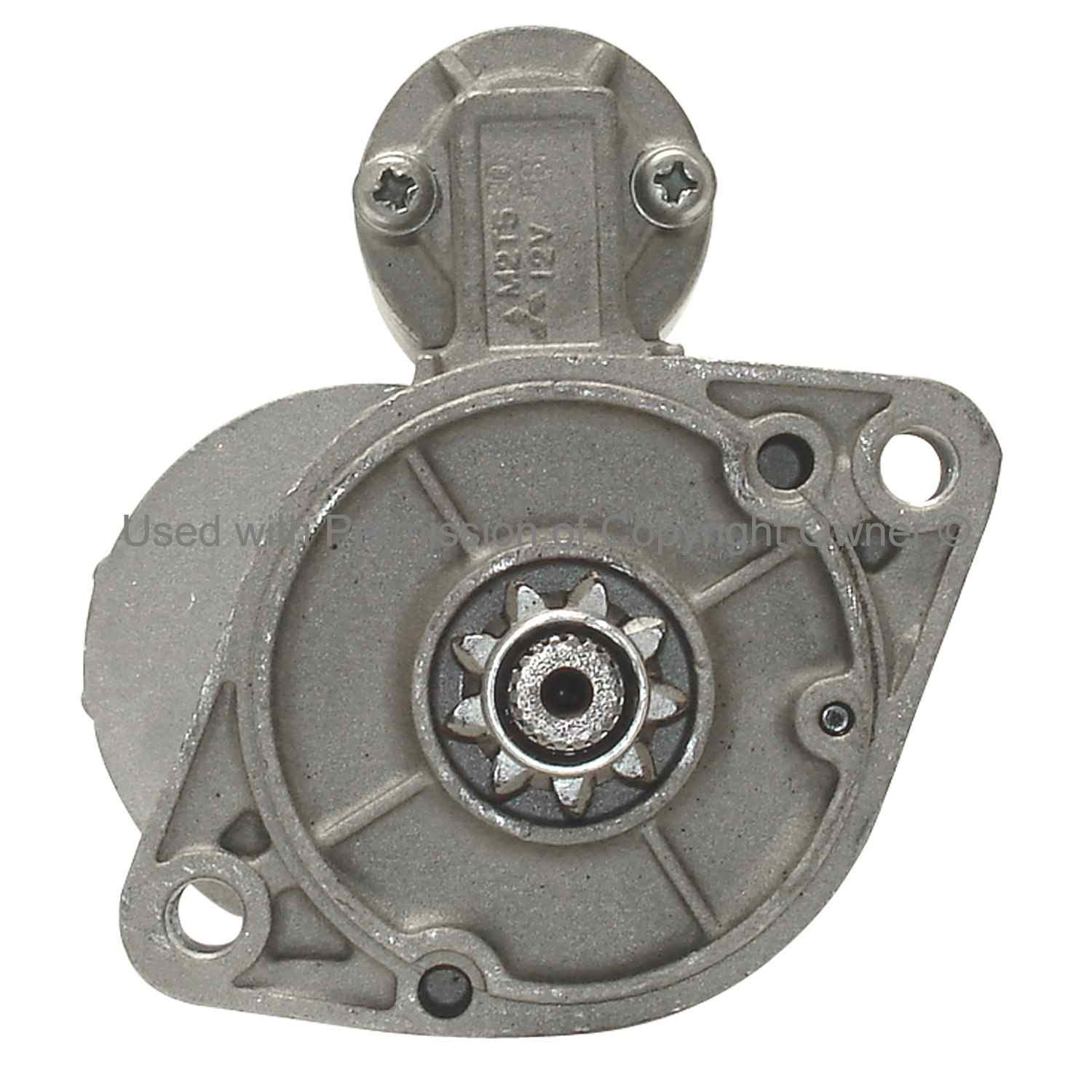 Quality-Built Starter  top view frsport 16738