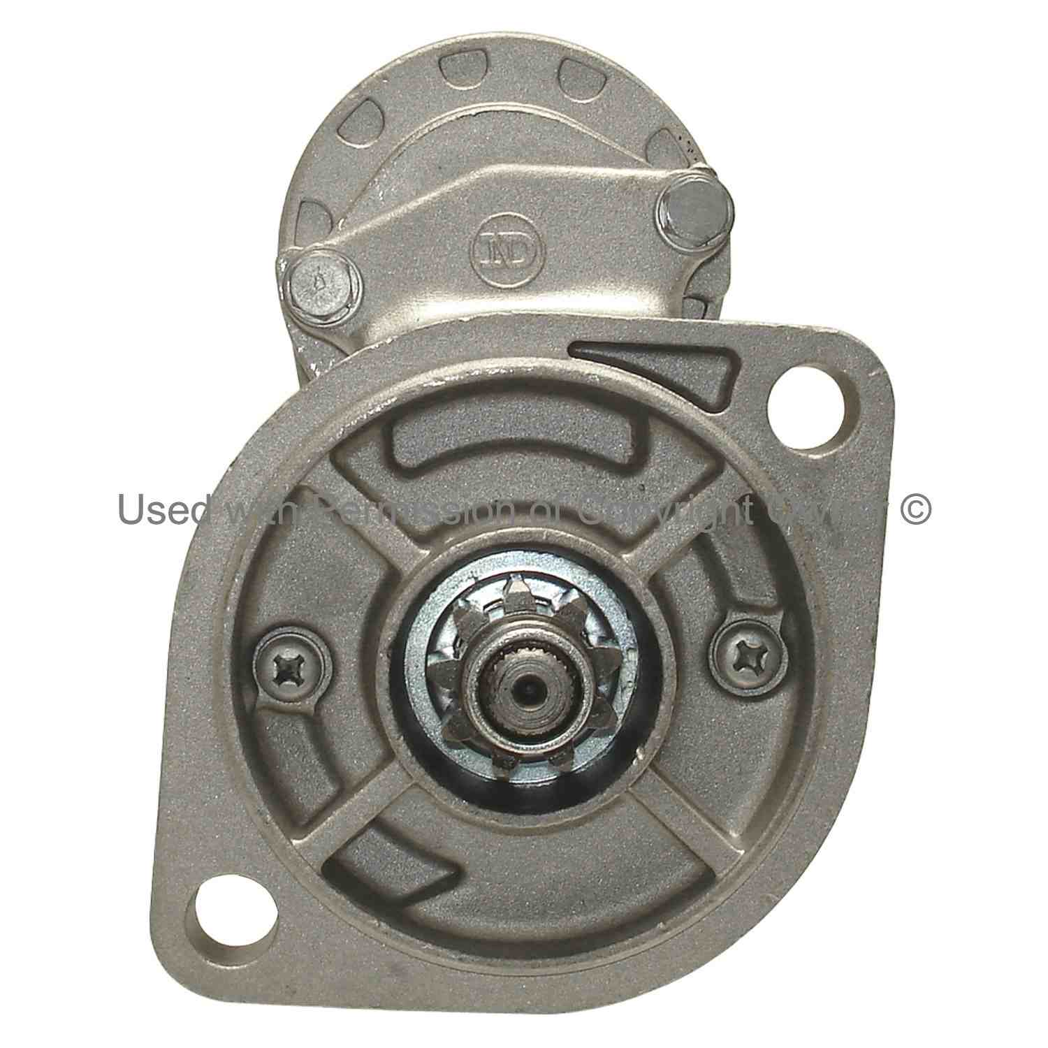 Quality-Built Starter  top view frsport 16739