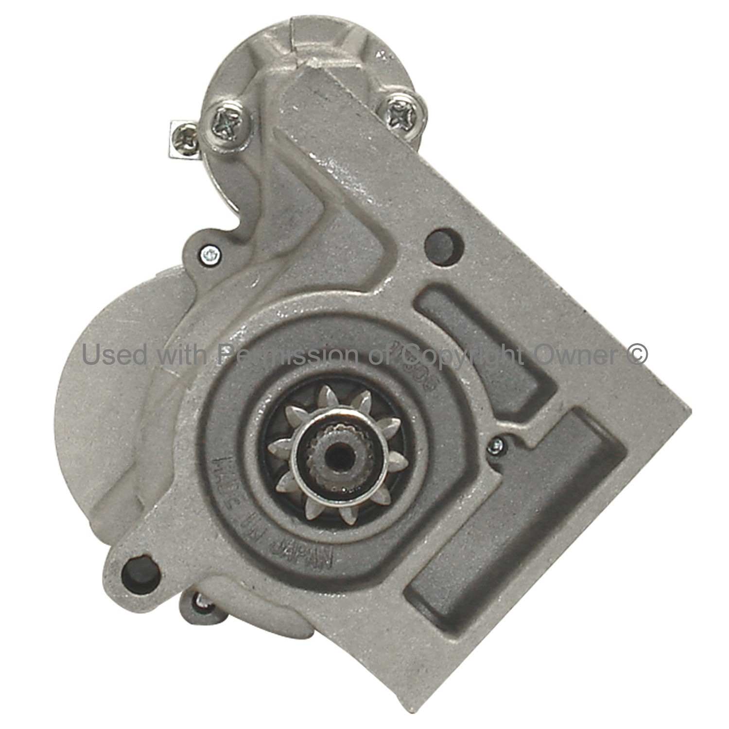 Quality-Built Starter  top view frsport 16868