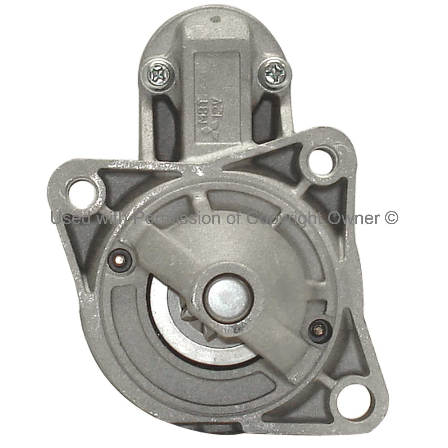 Quality-Built Starter  top view frsport 16922