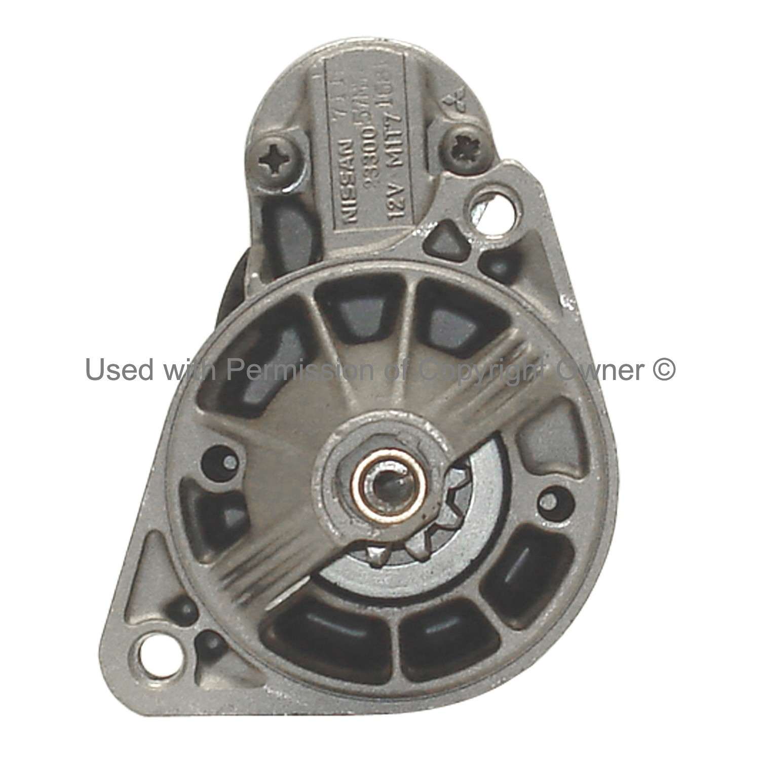 Quality-Built Starter  top view frsport 16998