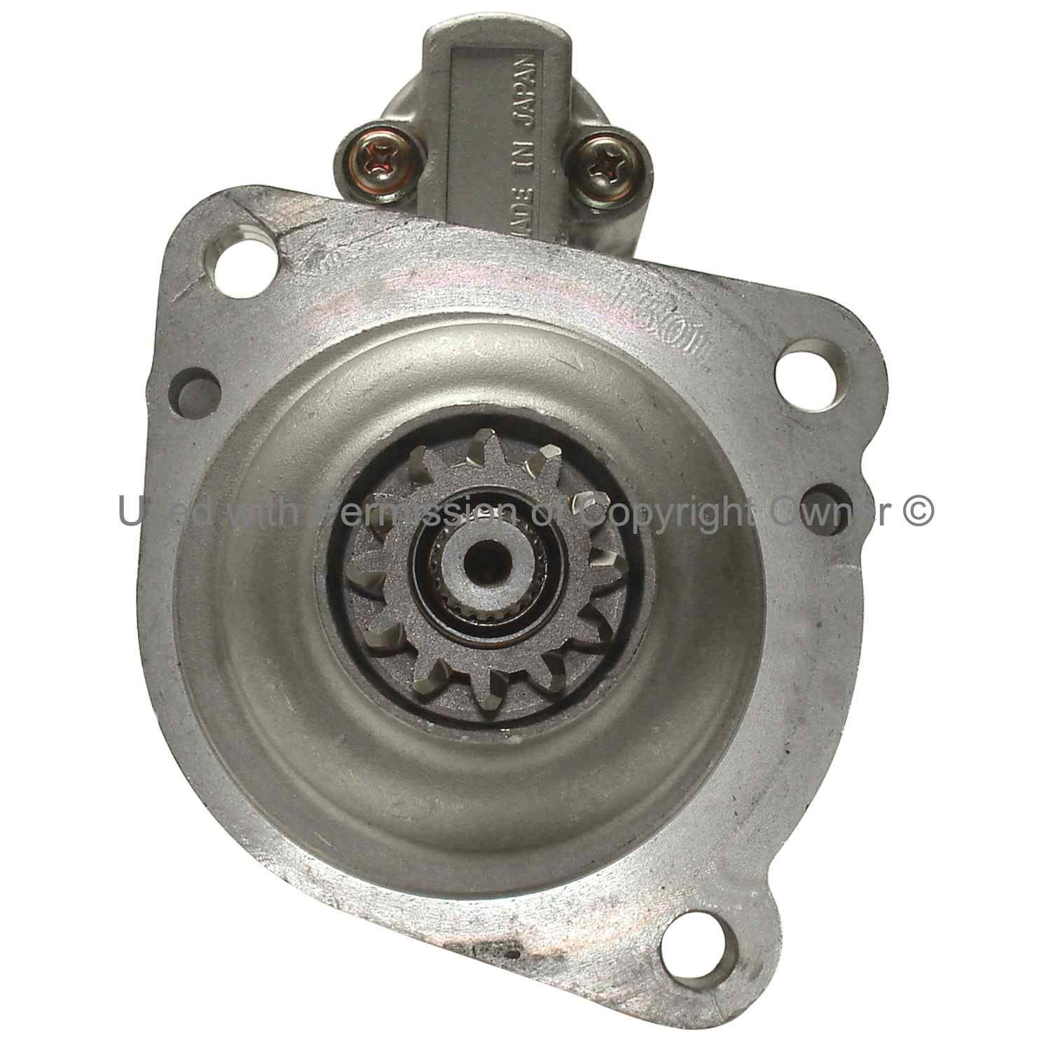 Quality-Built Starter  top view frsport 19418N