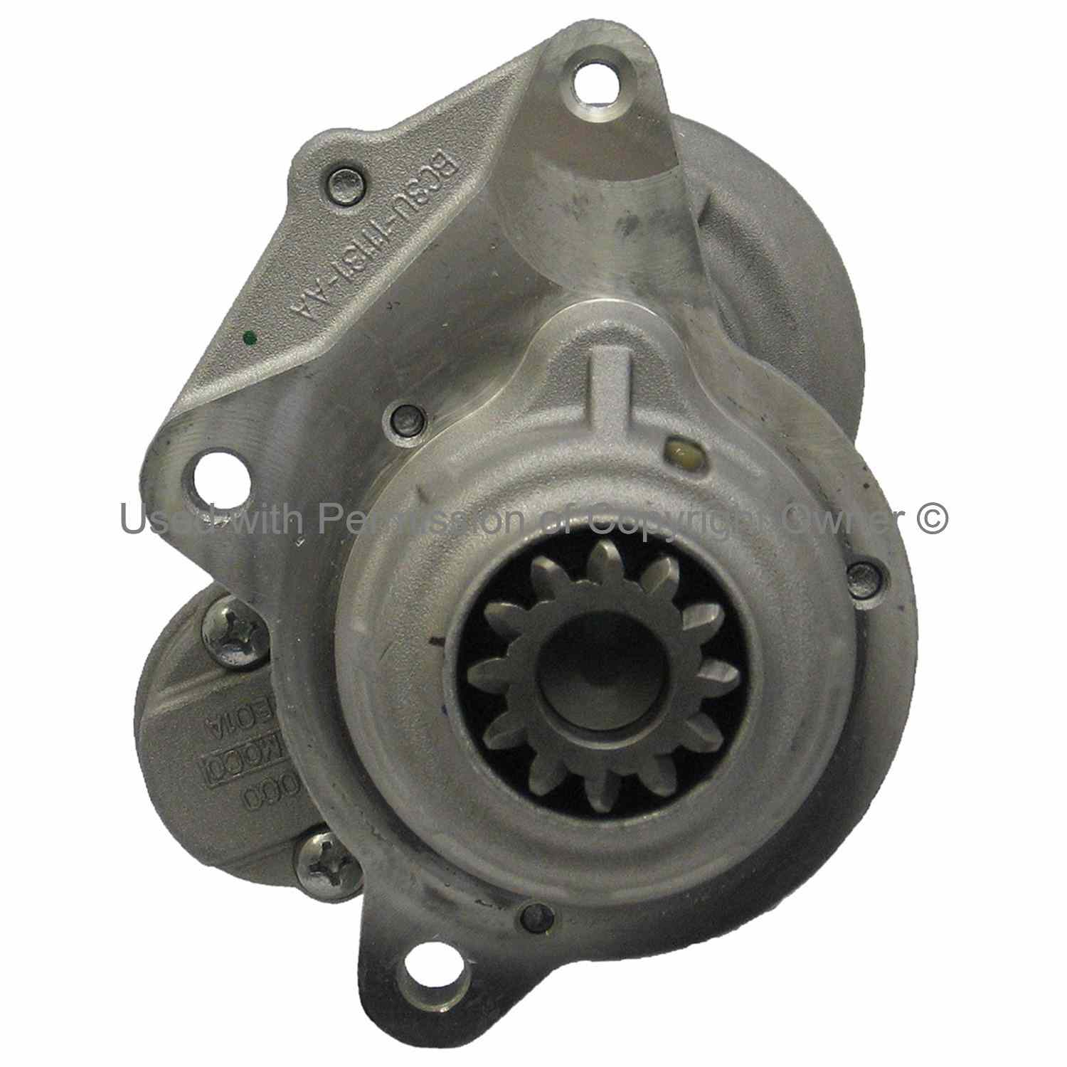 Quality-Built Starter  top view frsport 19479