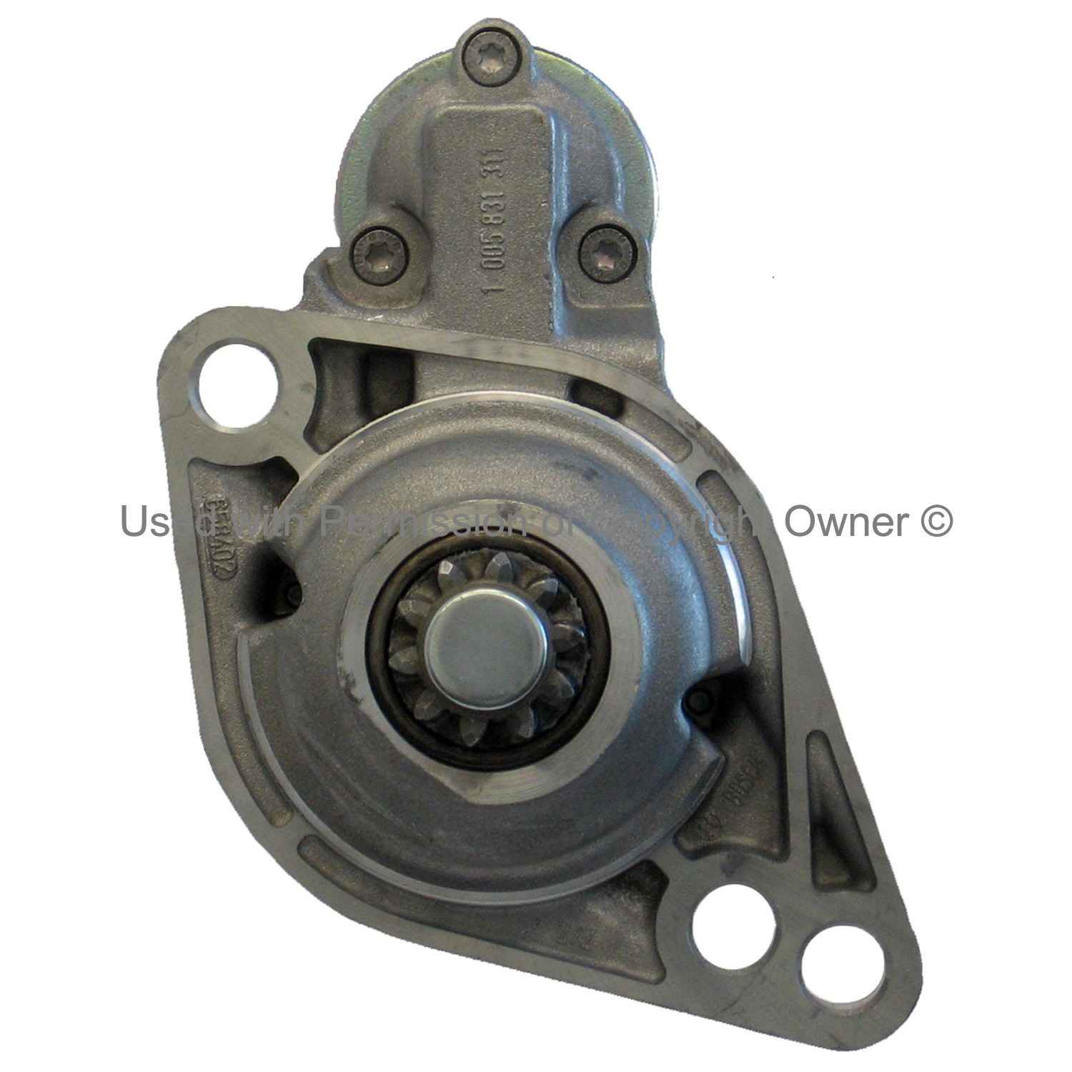 Quality-Built Starter  top view frsport 19484