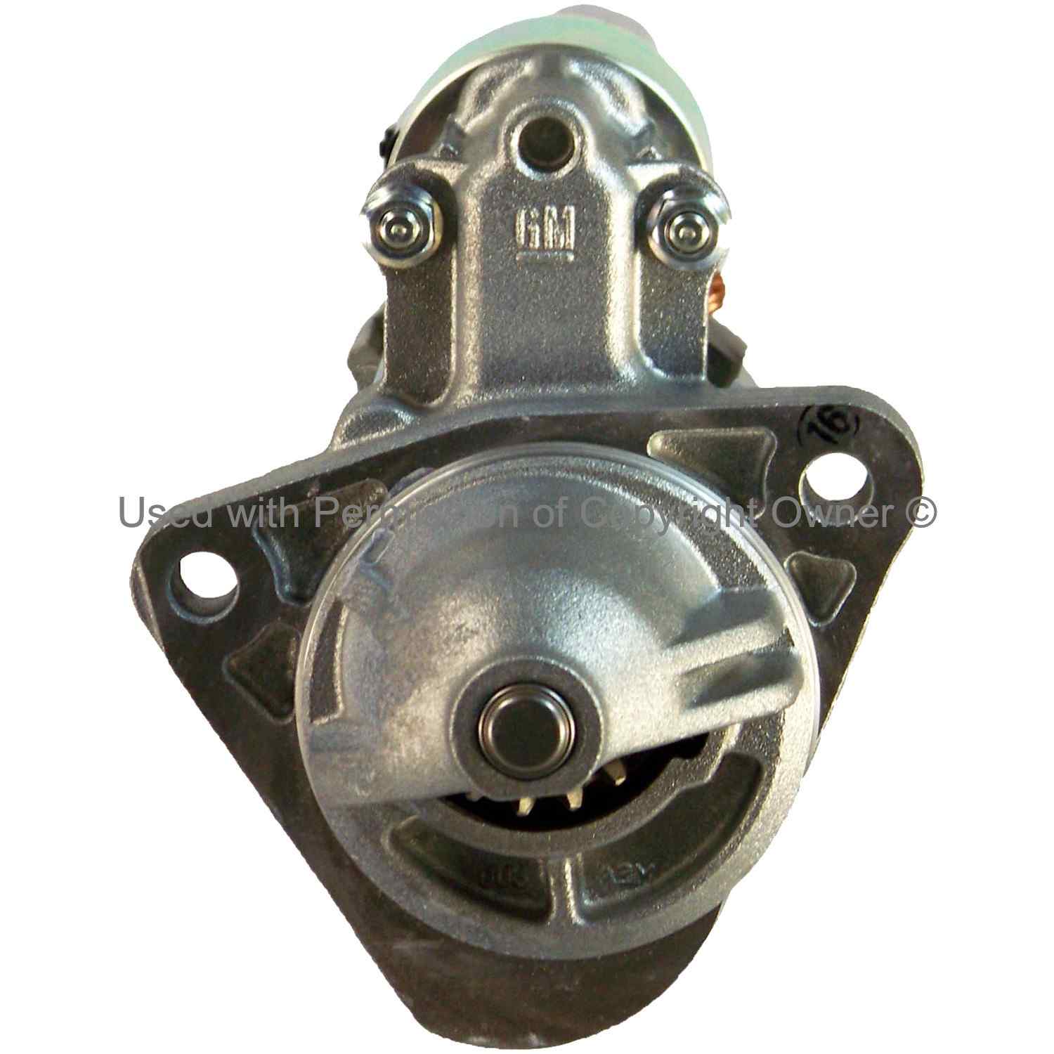 Quality-Built Starter  top view frsport 19555