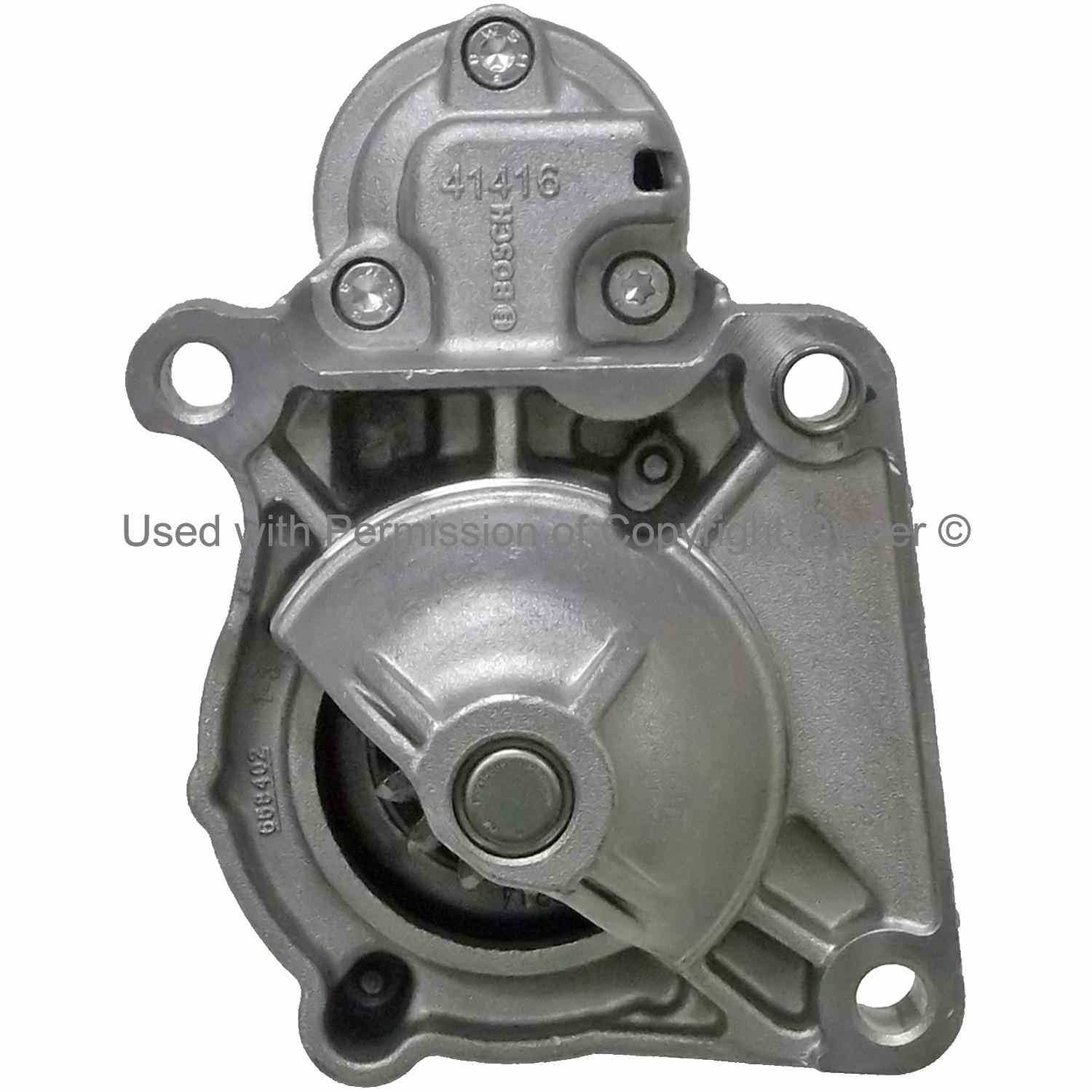 Quality-Built Starter  top view frsport 19607