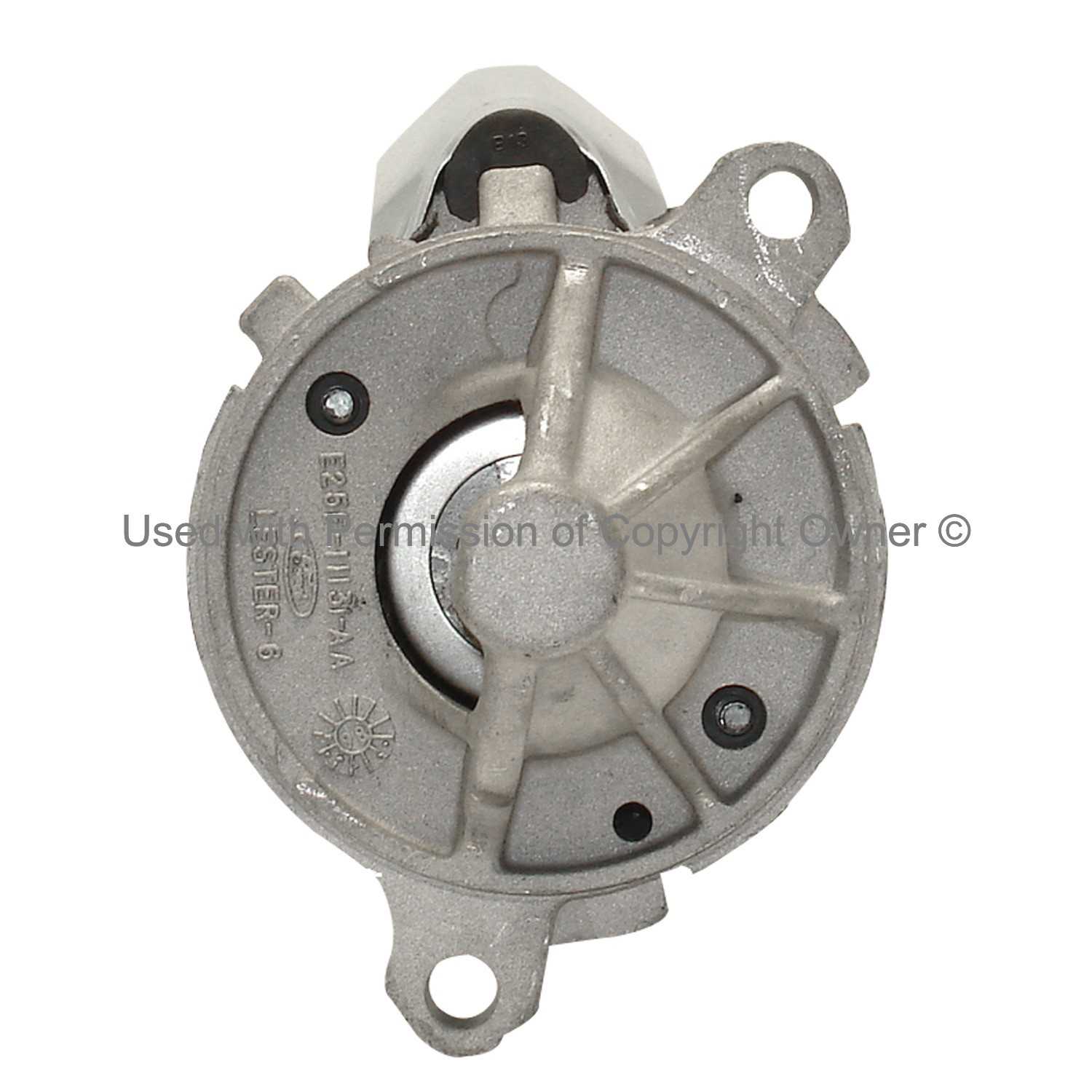 Quality-Built Starter  top view frsport 3180N