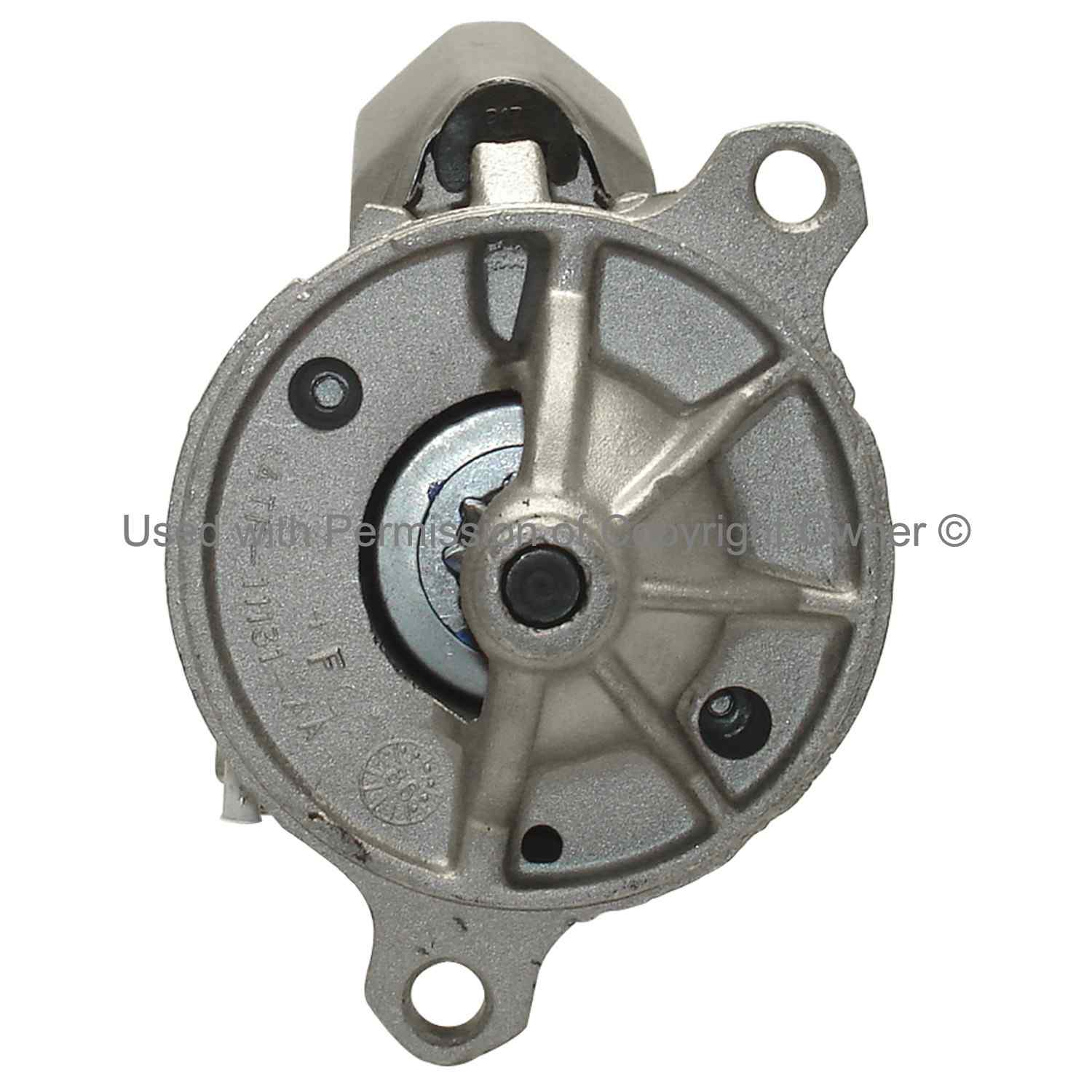 Quality-Built Starter  top view frsport 3185N