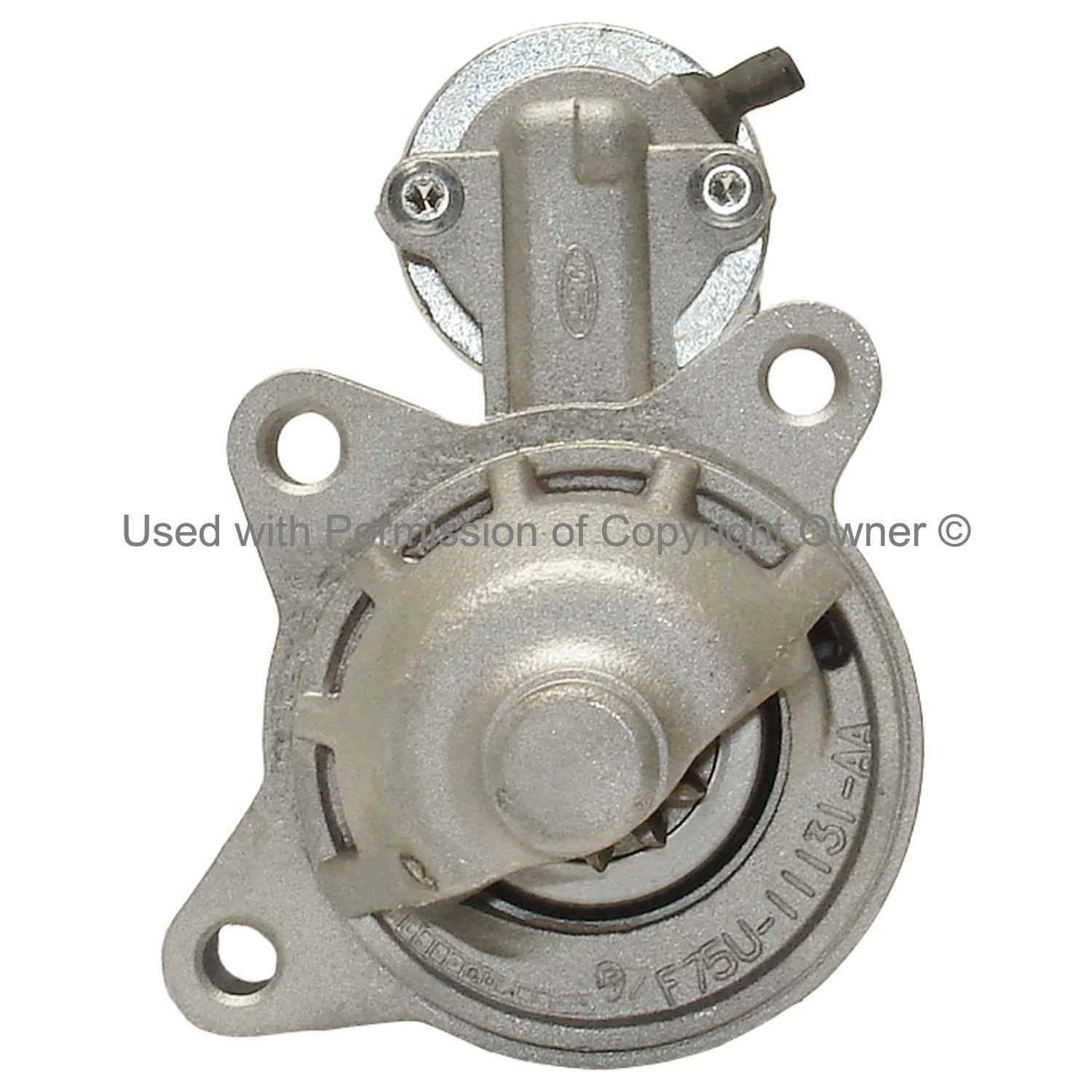 Quality-Built Starter  top view frsport 3267SN