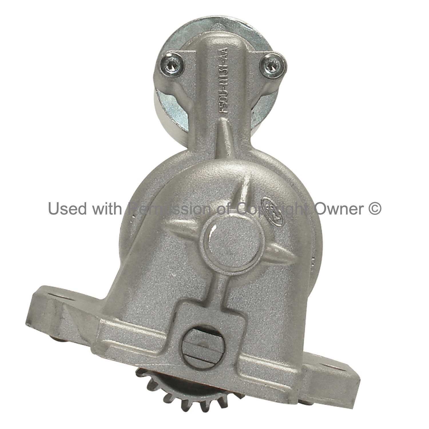 Quality-Built Starter  top view frsport 6643S