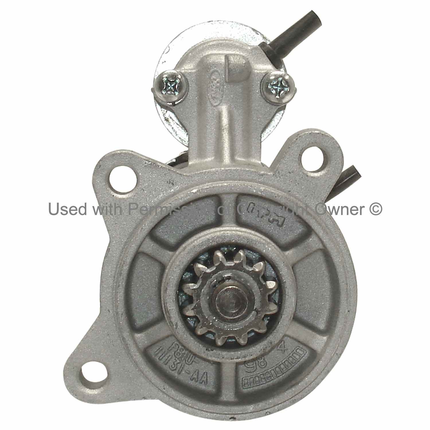 Quality-Built Starter  top view frsport 6646SN