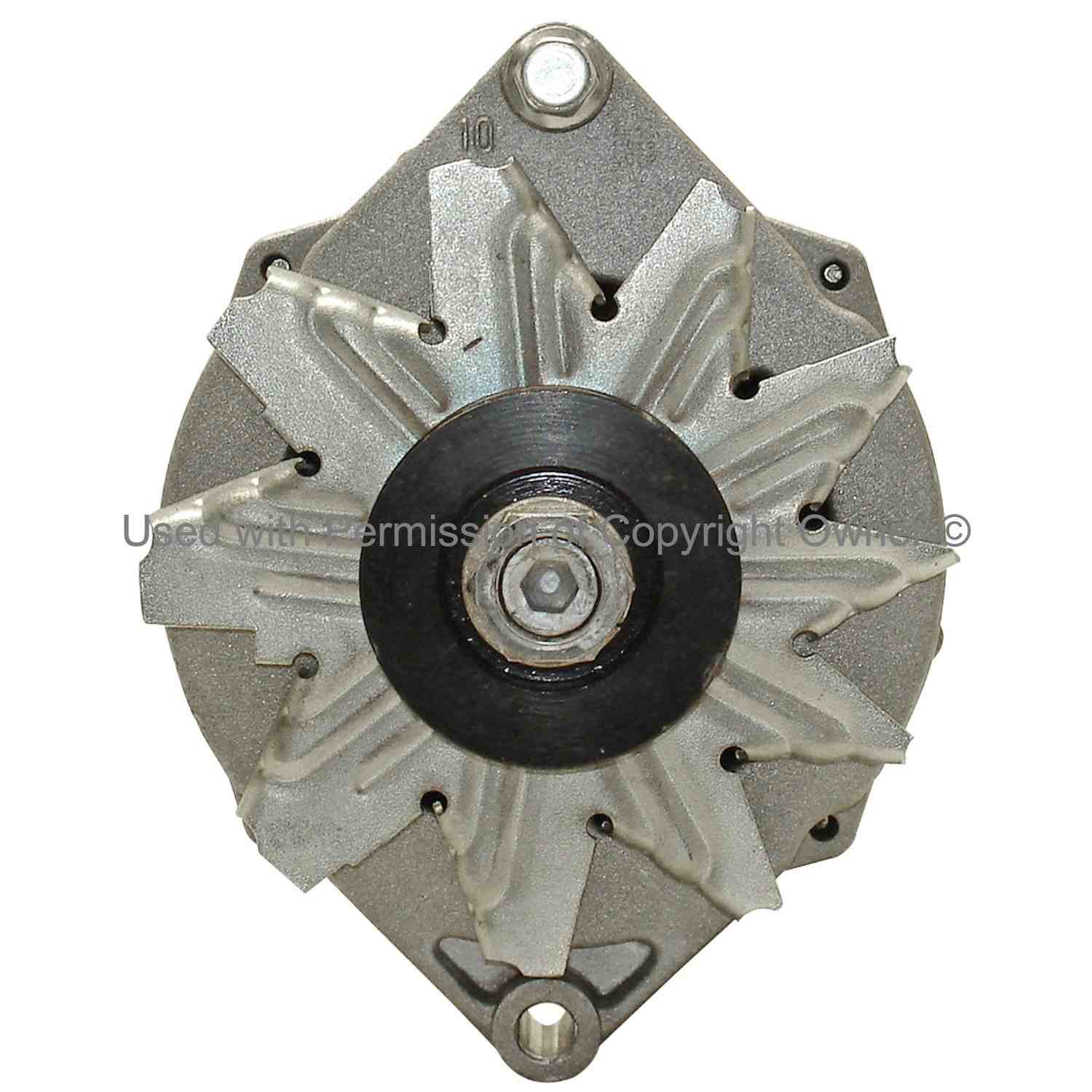 Quality-Built Alternator  top view frsport 7102103