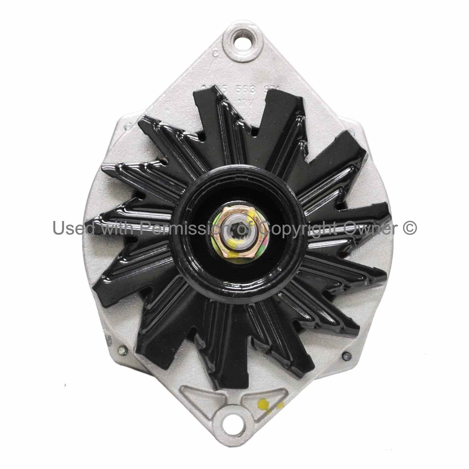 Quality-Built Alternator  top view frsport 7287509