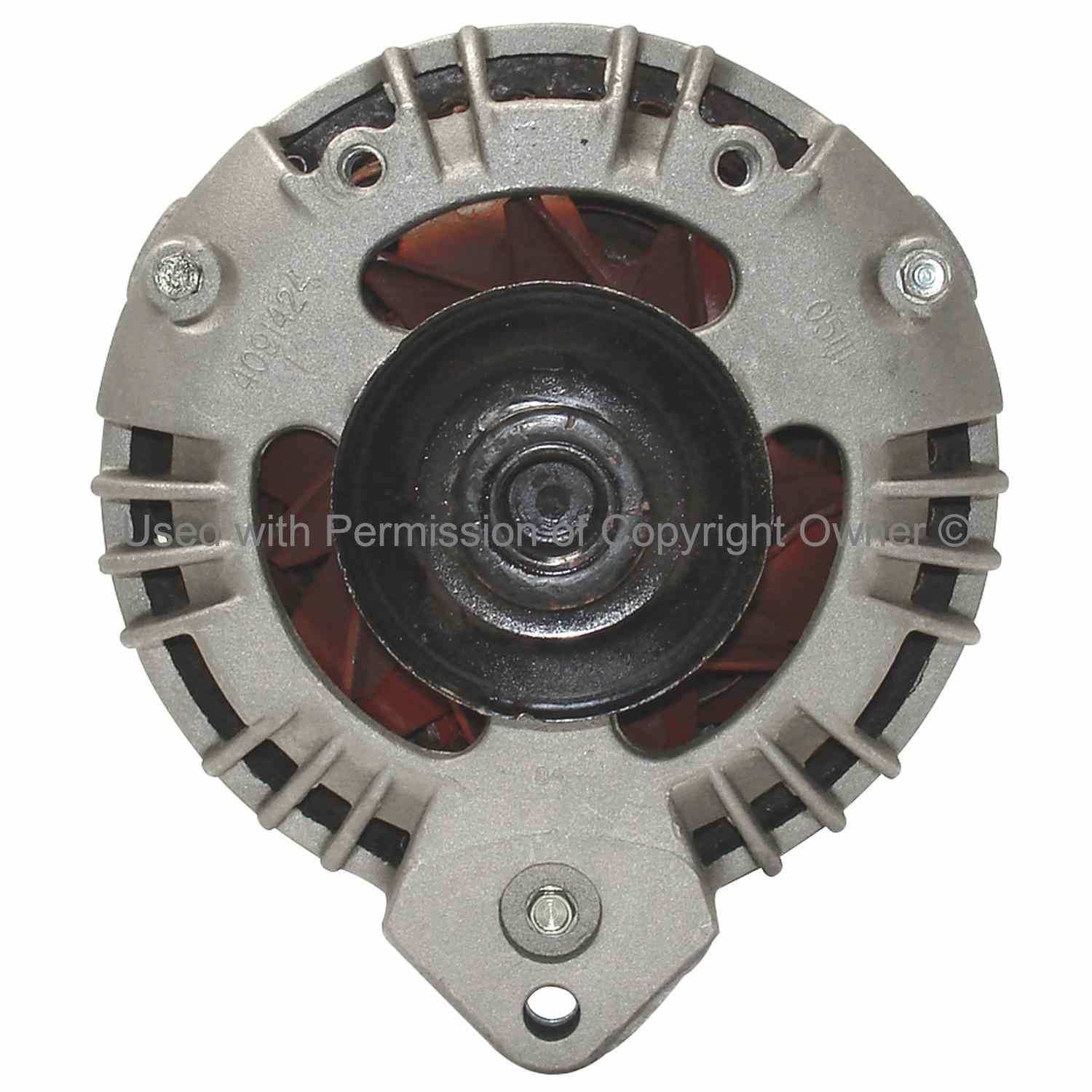 Quality-Built Alternator  top view frsport 7549111