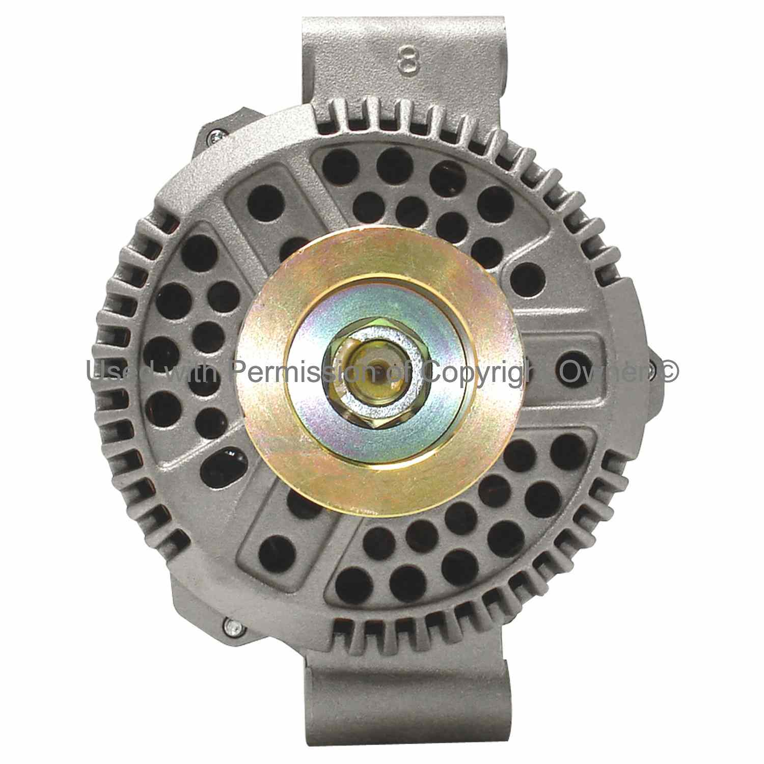 Quality-Built Alternator  top view frsport 7768802