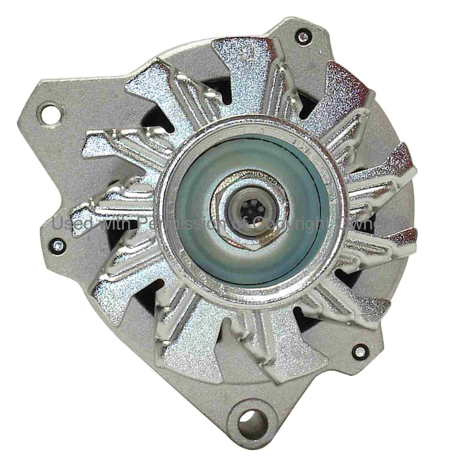 Quality-Built Alternator  top view frsport 7861507