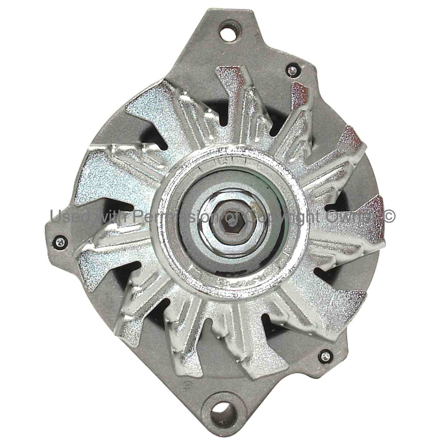 Quality-Built Alternator  top view frsport 7877403