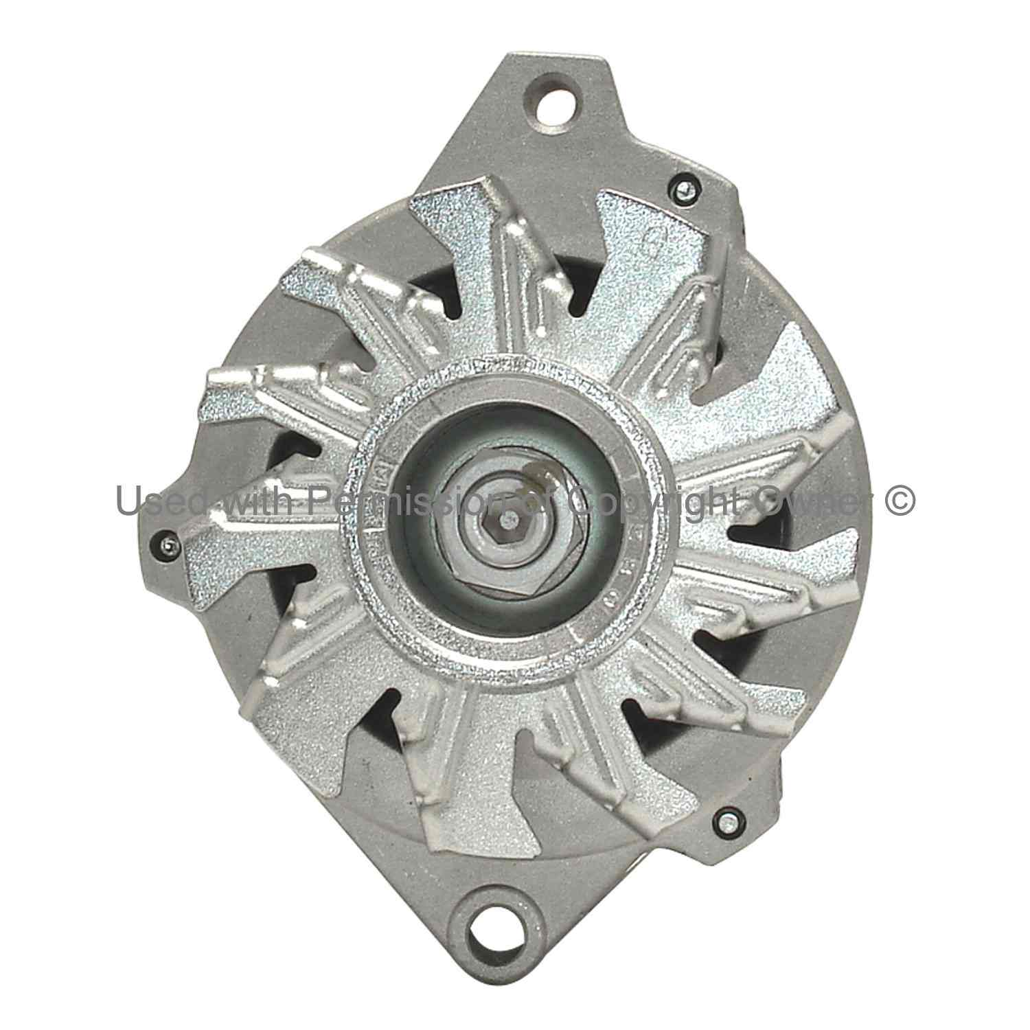 Quality-Built Alternator  top view frsport 8137607