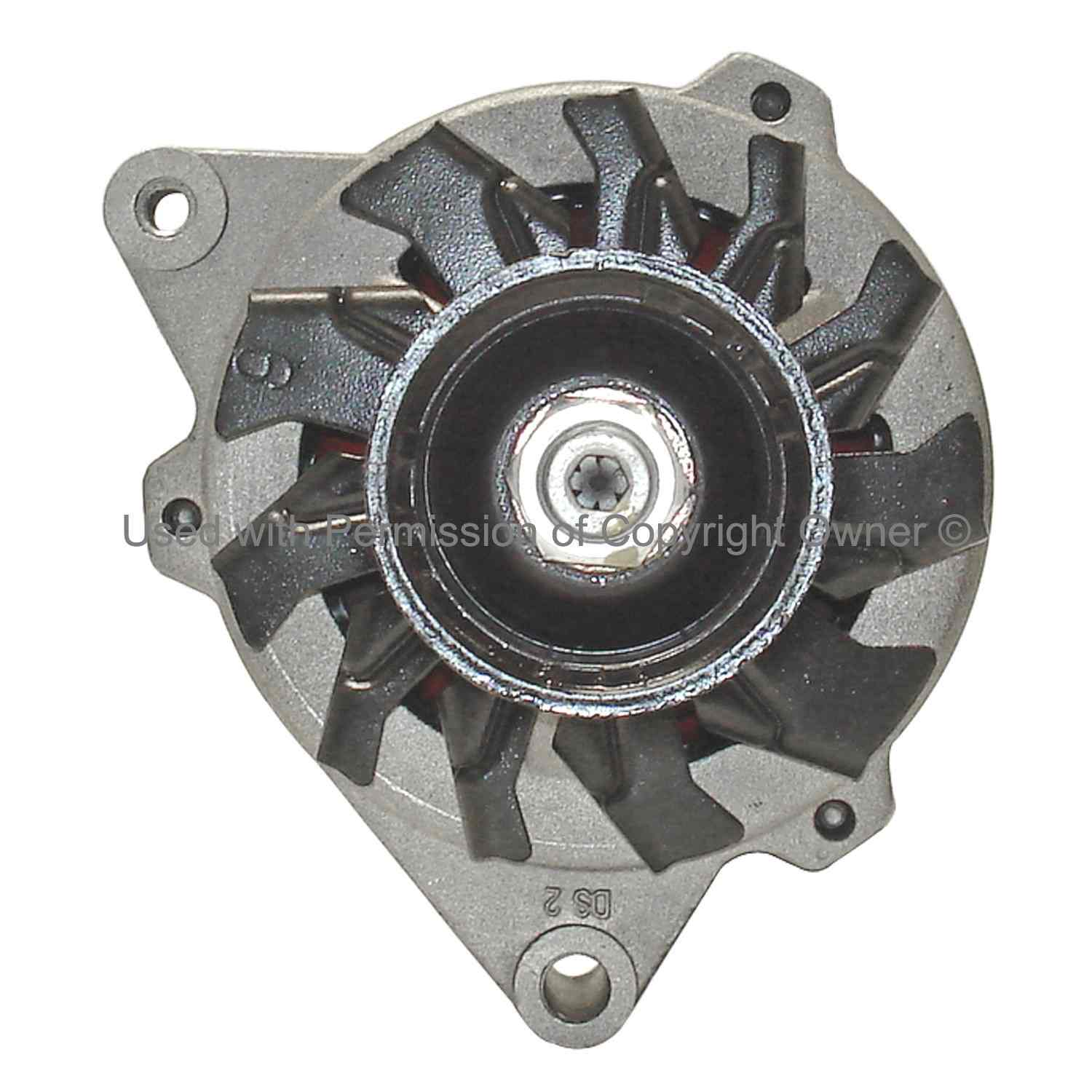 Quality-Built Alternator  top view frsport 8179507