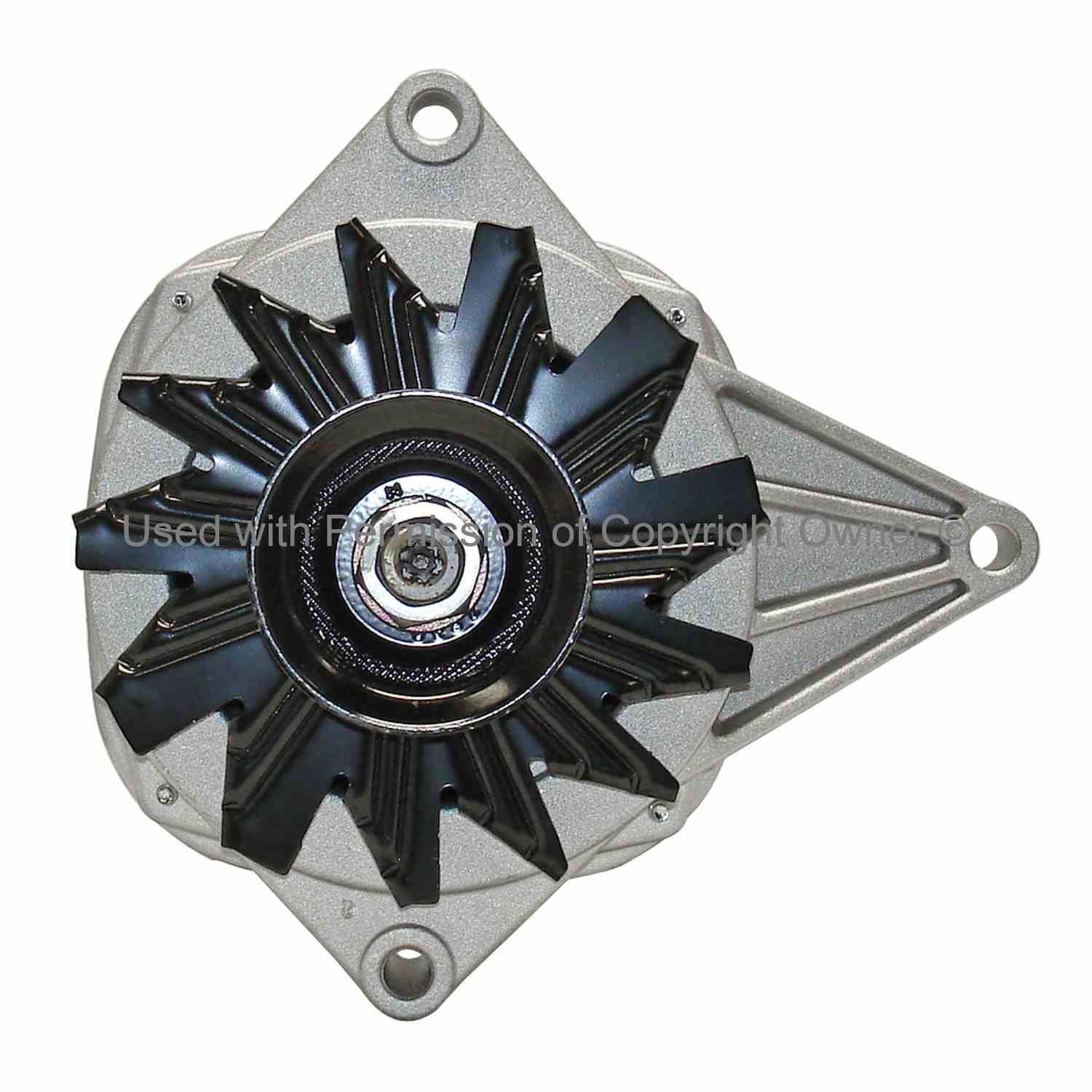 Quality-Built Alternator  top view frsport 8193604