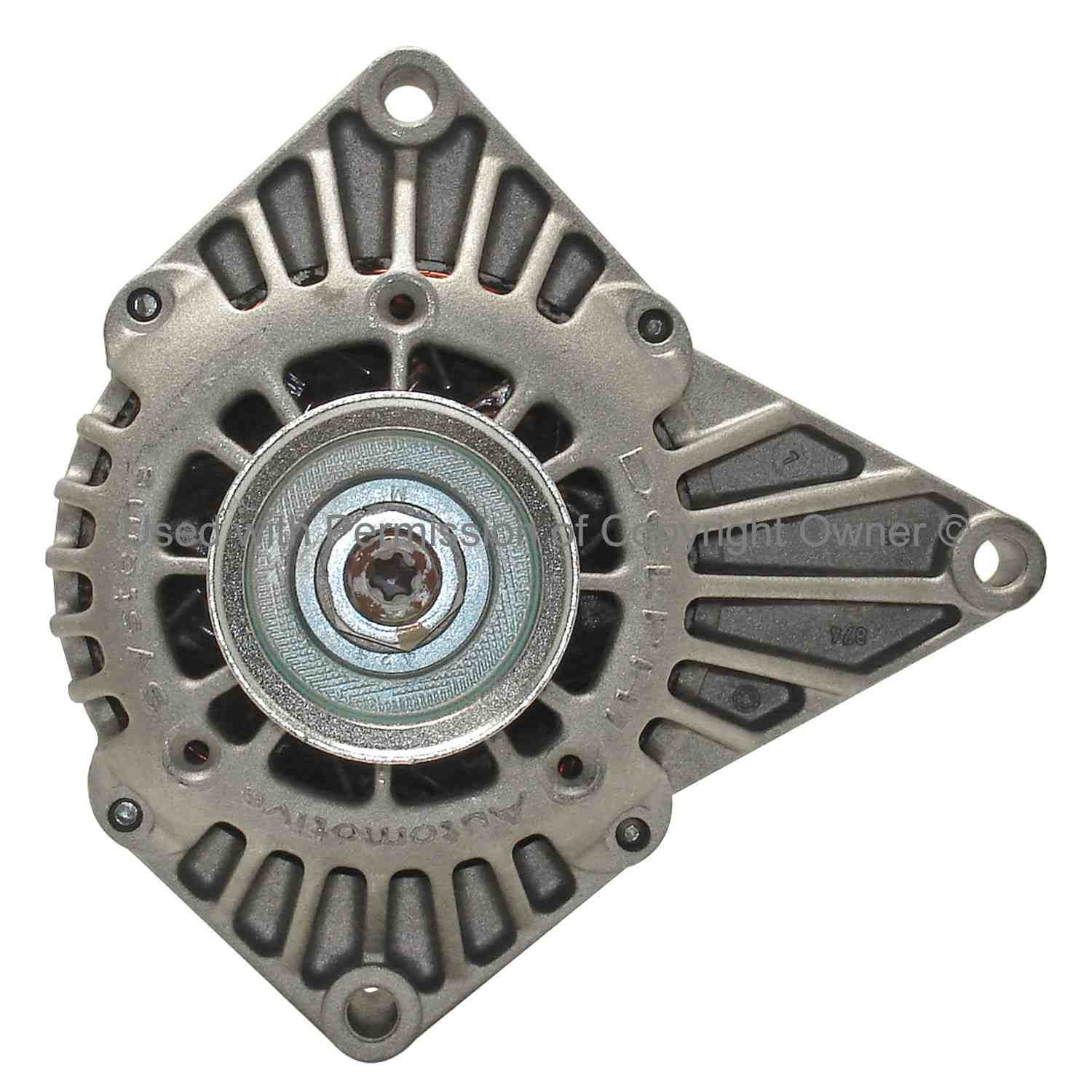 Quality-Built Alternator  top view frsport 8223607