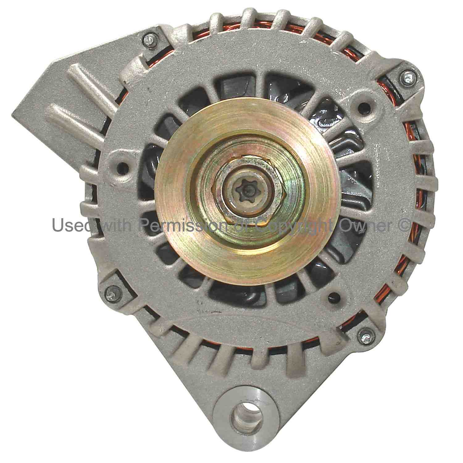 Quality-Built Alternator  top view frsport 8278612