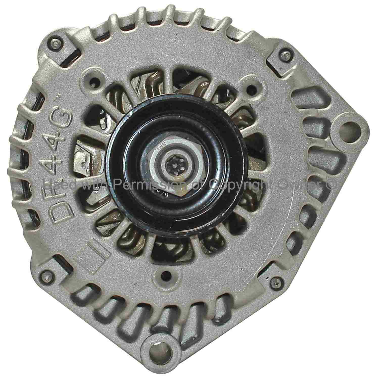 Quality-Built Alternator  top view frsport 8302603