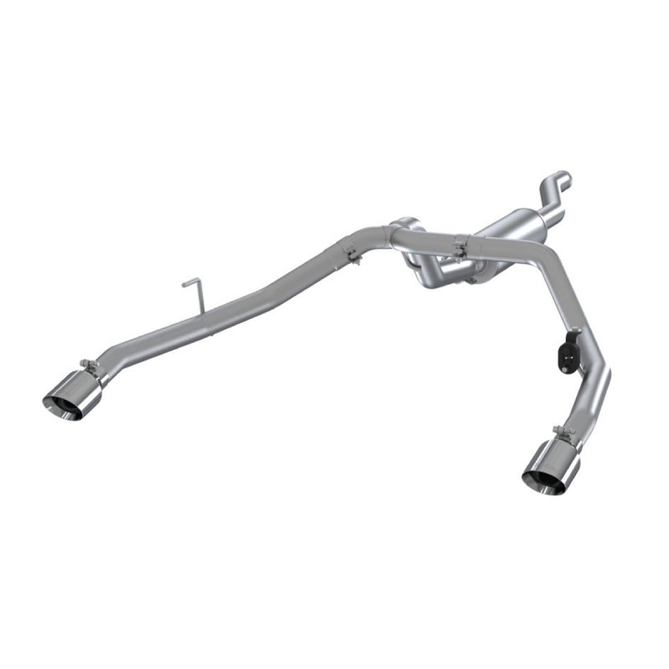 MBRP 20-  Jeep Gladiator 3.6L 2.5in Cat Back Exhaust MBRS5538AL