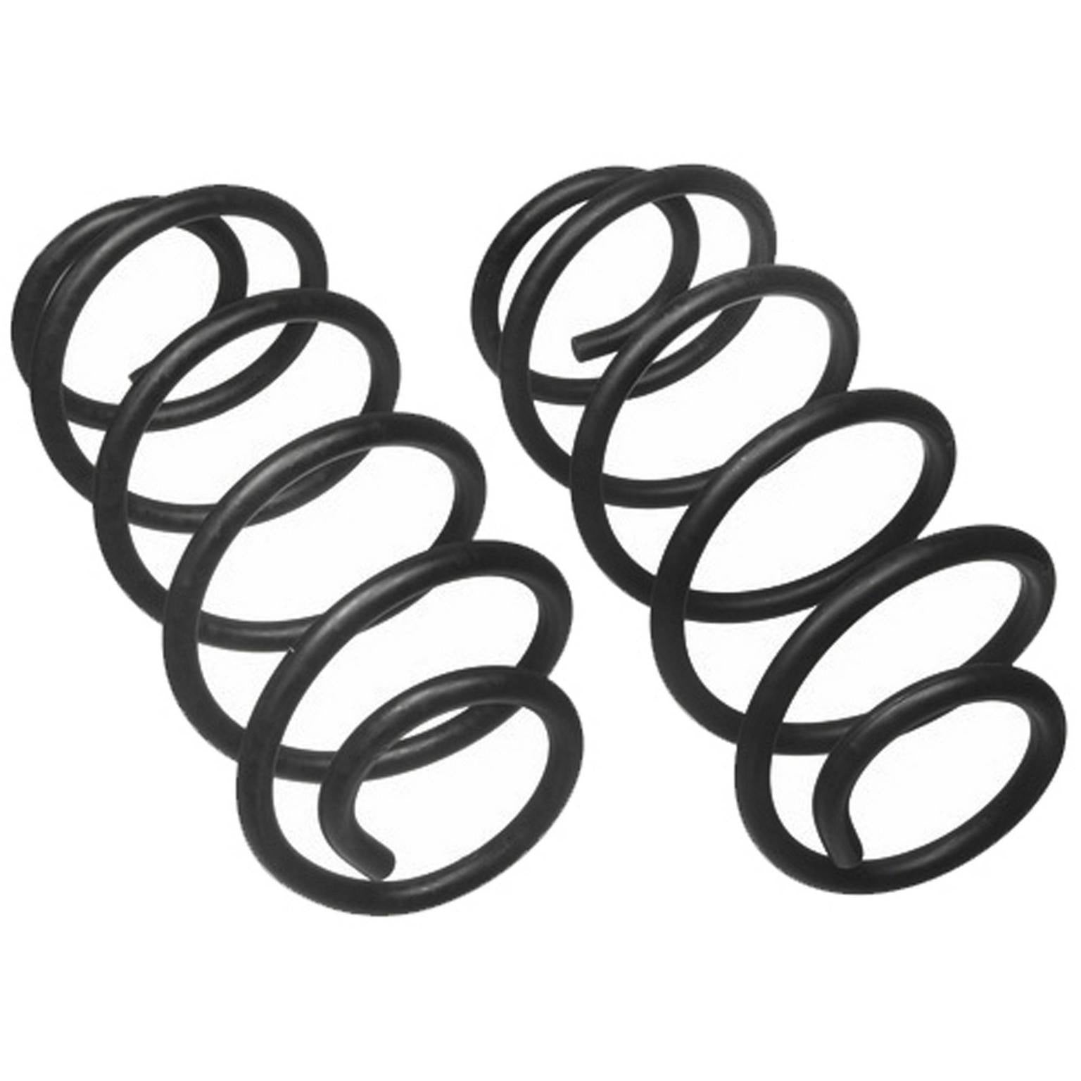 moog chassis products coil spring set  frsport 81487