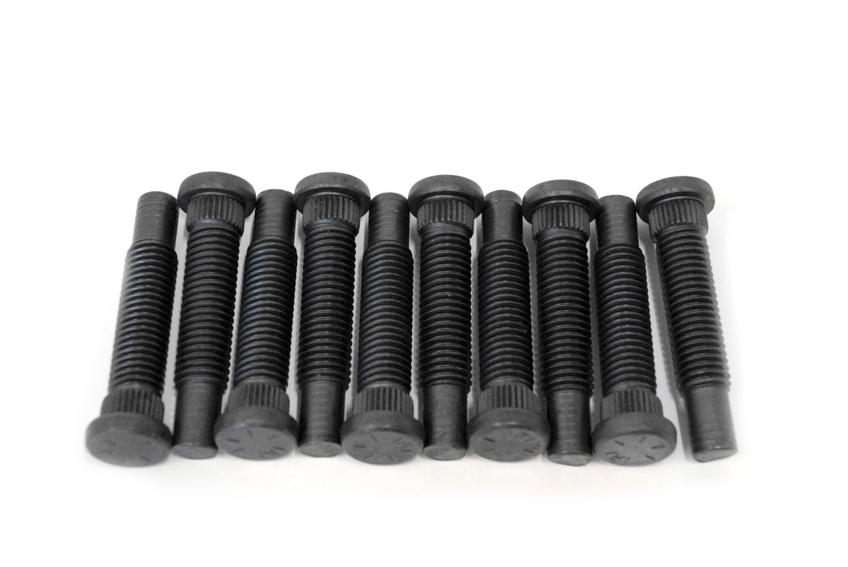 Moser Engineering 5/8in-11 x 2.5in Wheel Stud Kit .685 Knurl 10pk MEI8081M