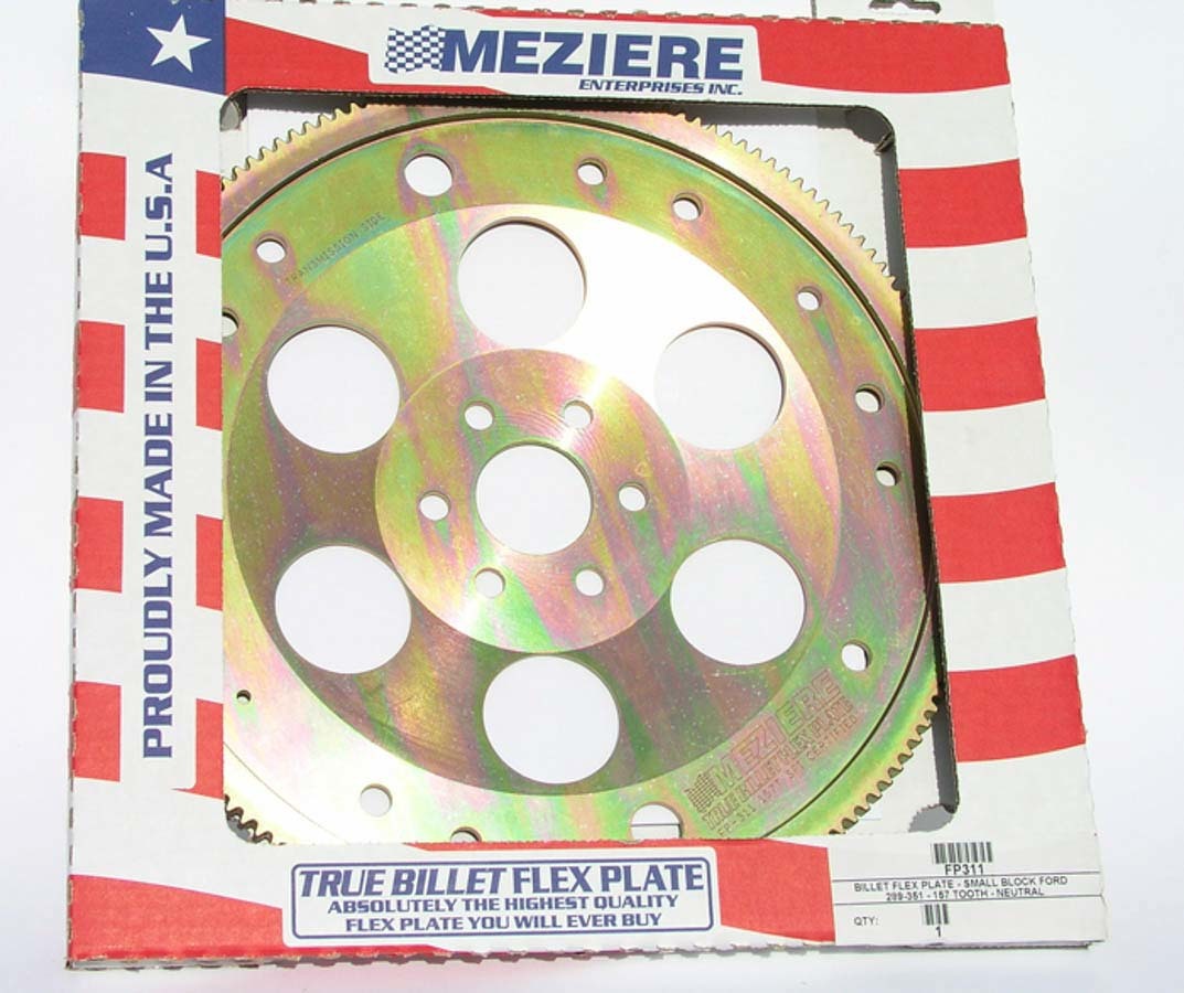 Meziere Billet Flexplate - SFI SBF 289-351 157 Tooth MEZFP311