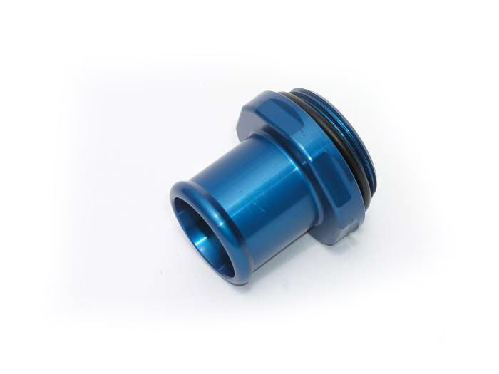 Meziere 1.25in Hose Water Neck Fitting - Blue MEZWN0031B