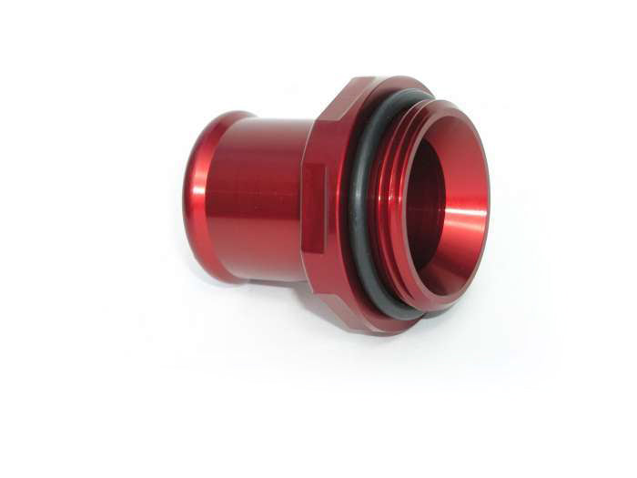Meziere 1.25in Hose Water Neck Fitting - Red MEZWN0031R