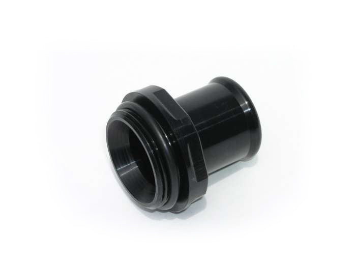 Meziere 1.25in Hose Water Neck Fitting - Black MEZWN0031S