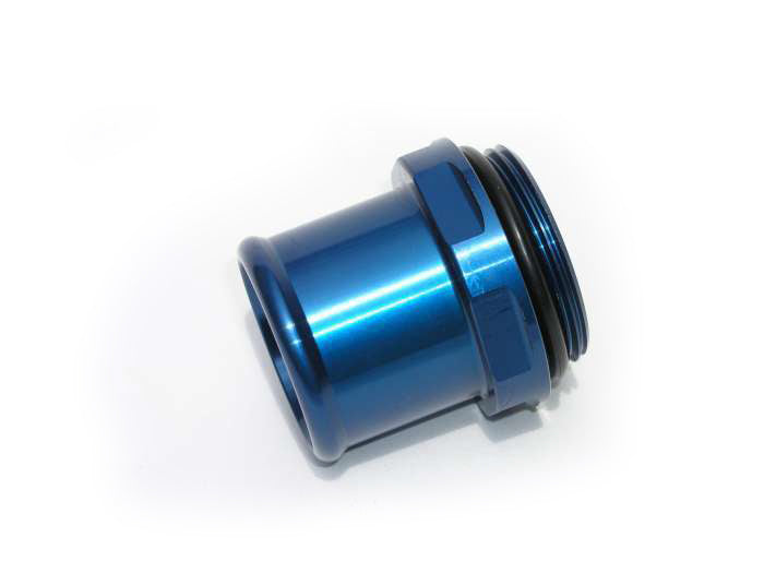 Meziere 1.50in Hose Water Neck Fitting - Blue MEZWN0032B